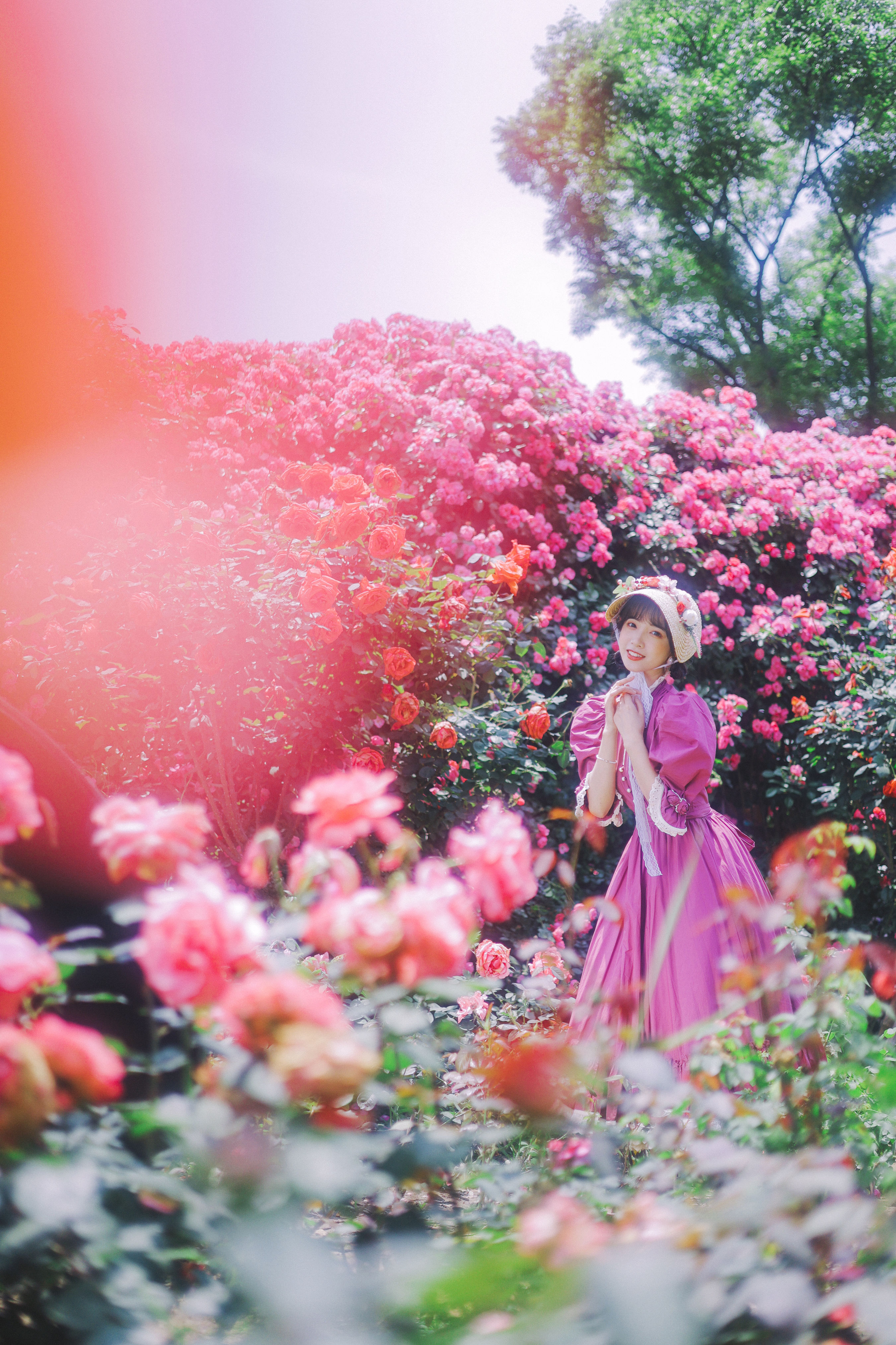 少女的裙摆 花 欧式人像摄影 少女 精美 唯美