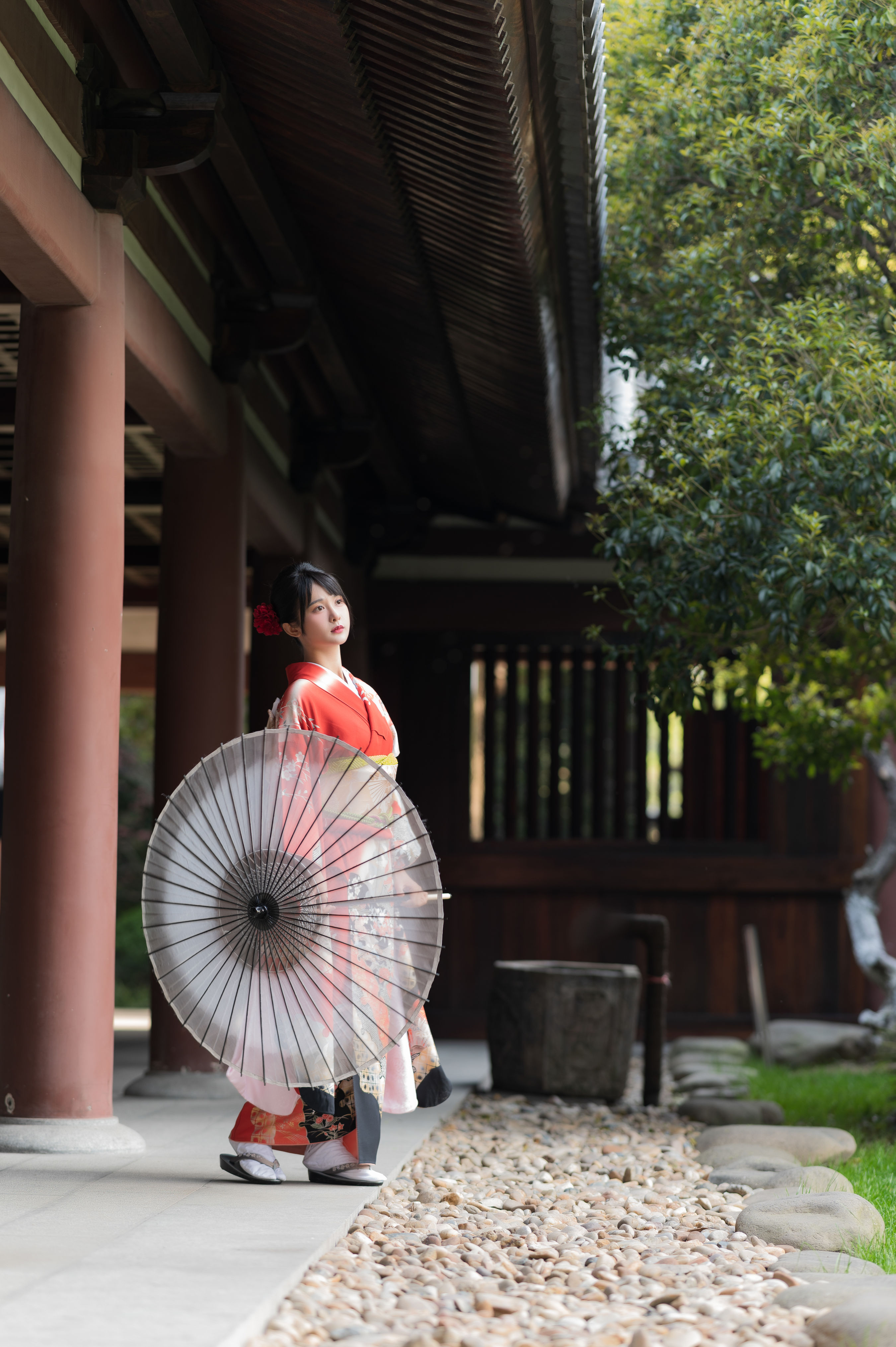 晚唐和风 小清新 日式和风 养眼 女明星 少女 唐风