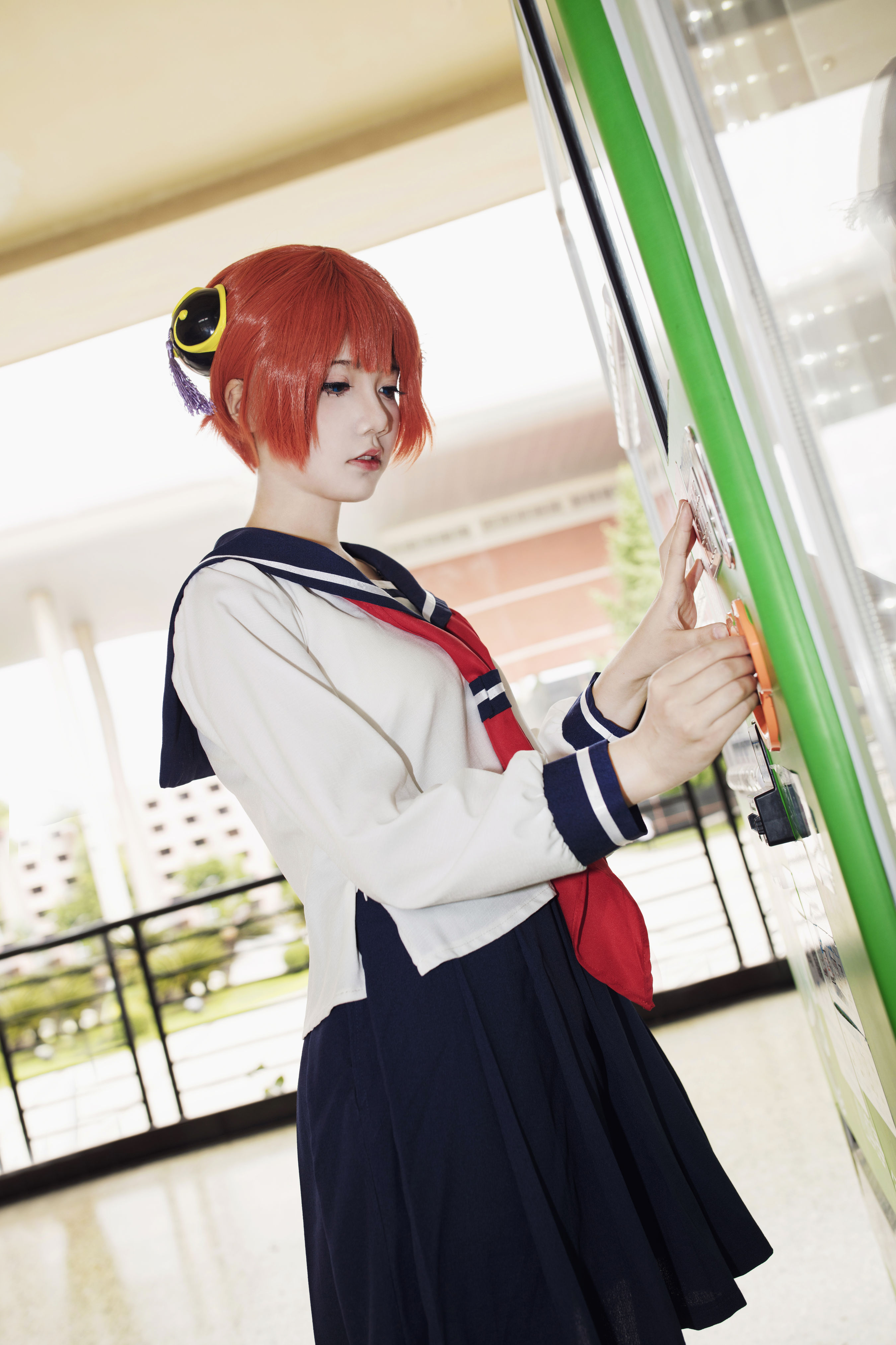 银魂：神乐3Z Cosplay 女生