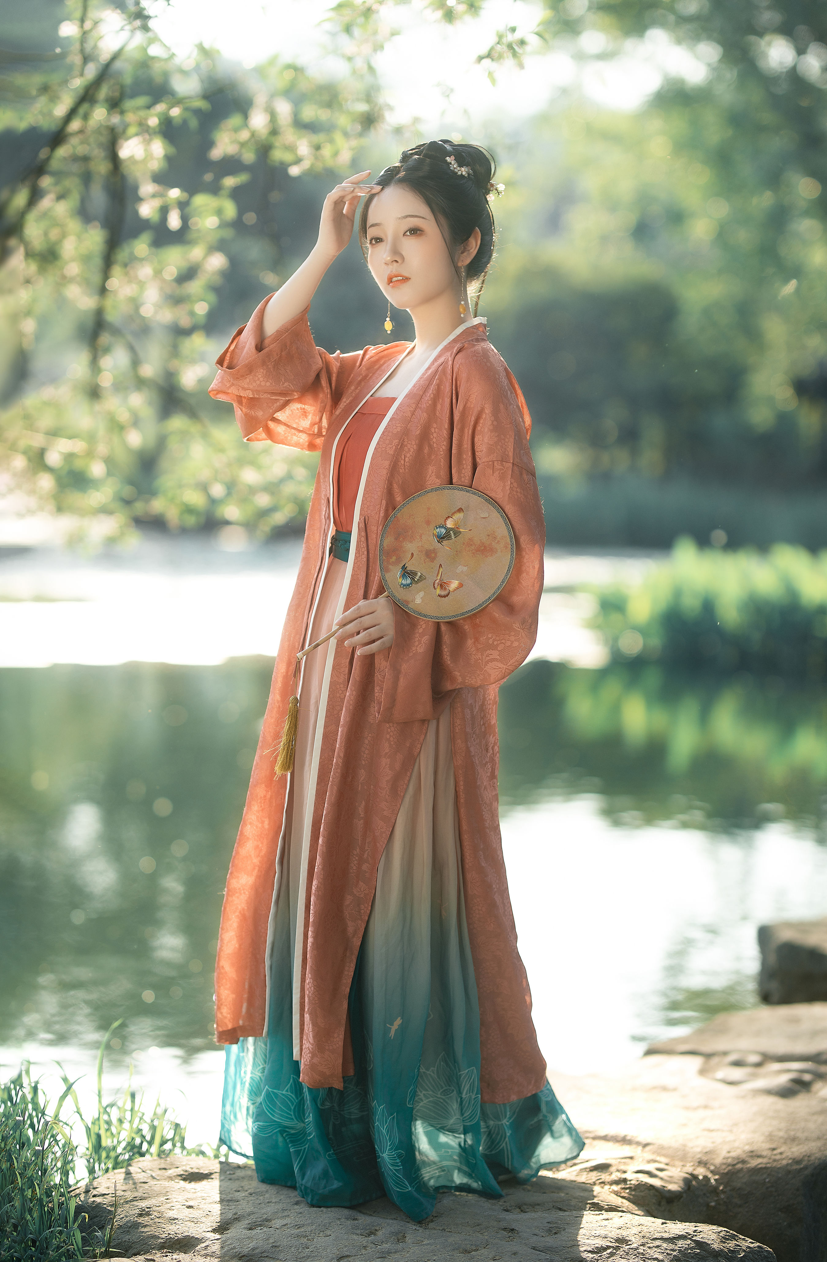 凉夏 唯美 小清新 古风 精美 养眼 夏天 西瓜少女