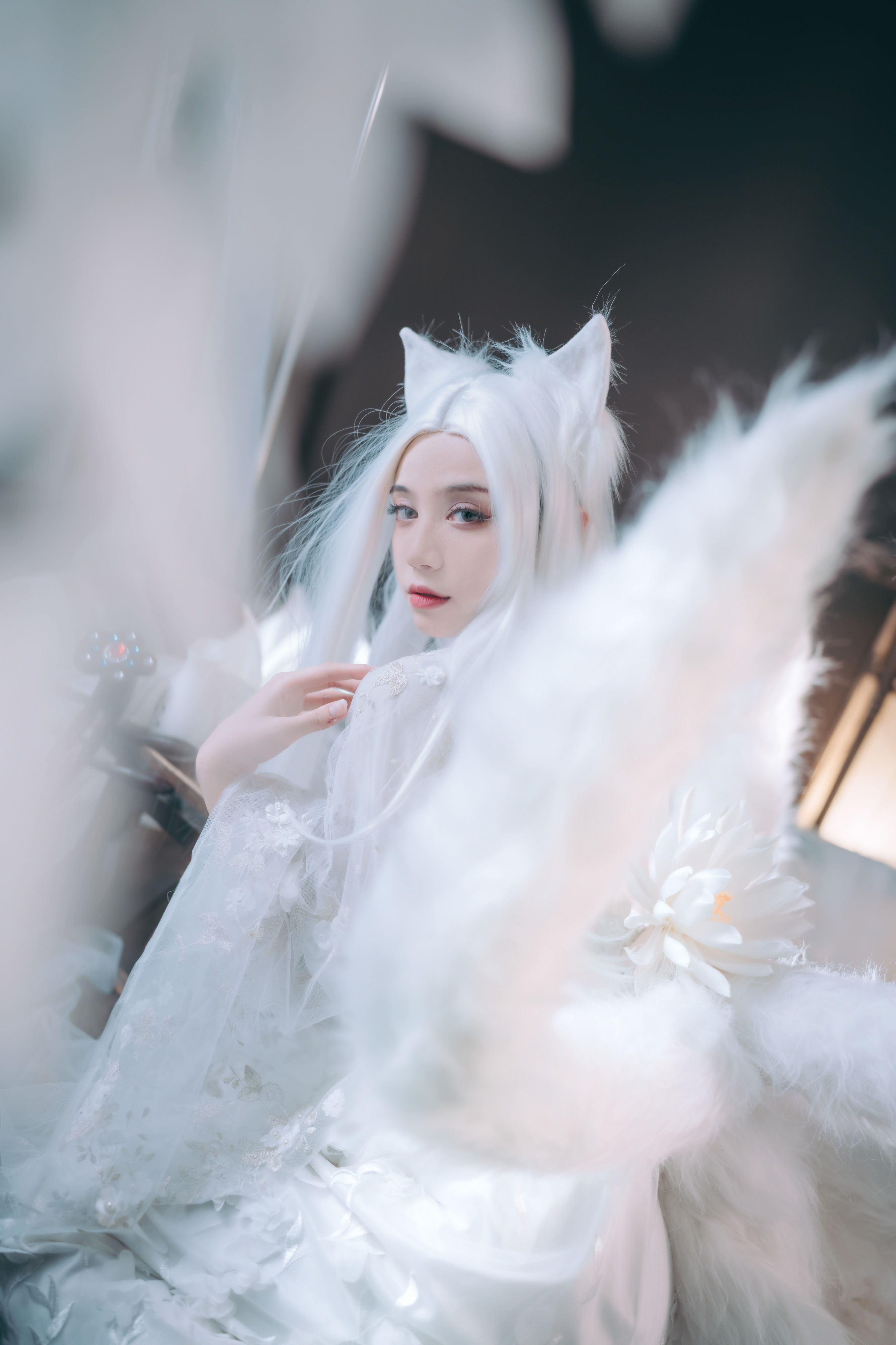 千雪九尾 Cosplay 唯美 创意 仙气 玄幻 精美 中国风