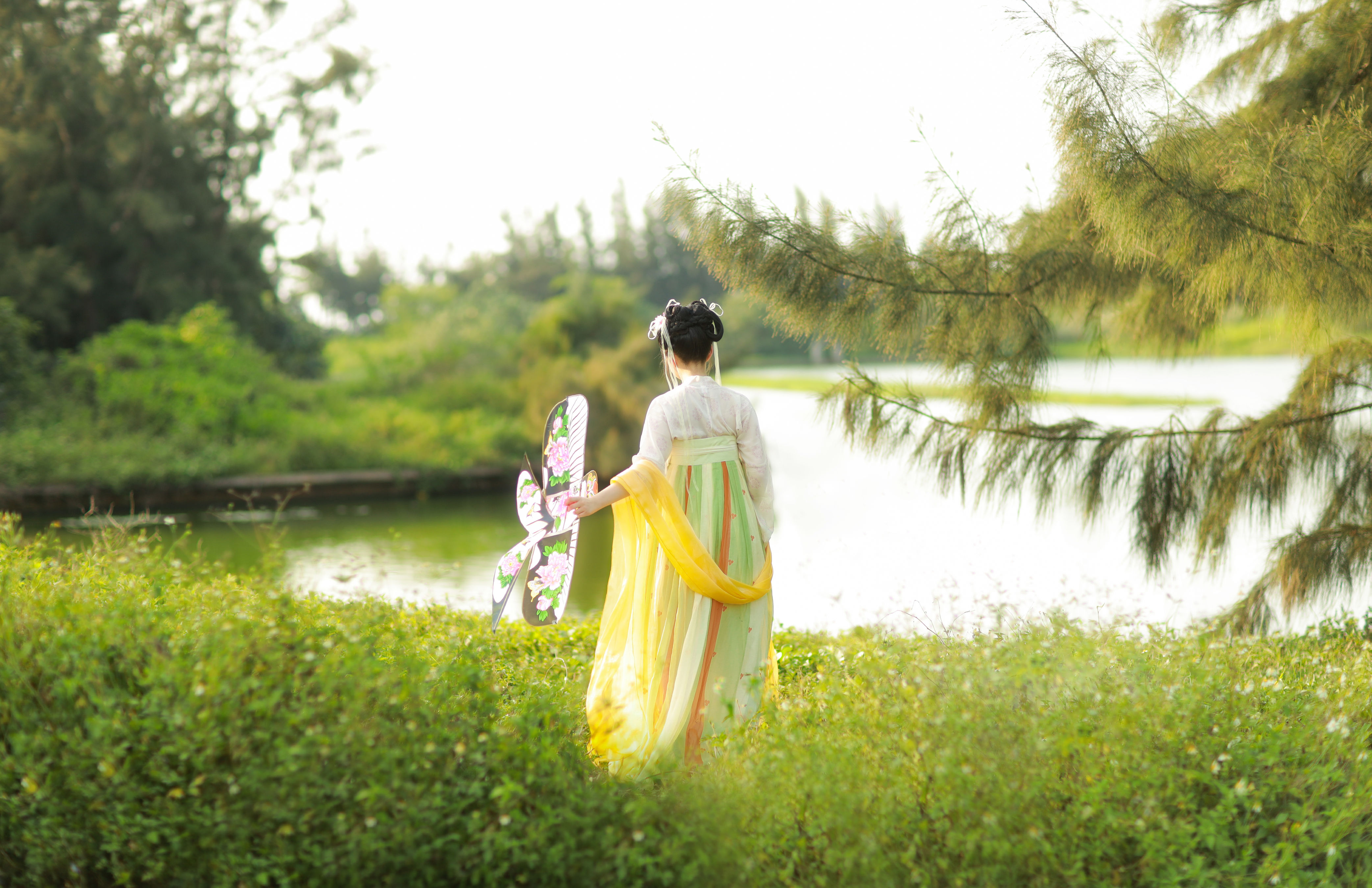 夏日少女 小清新 养眼 精美 夏天 古风 少女