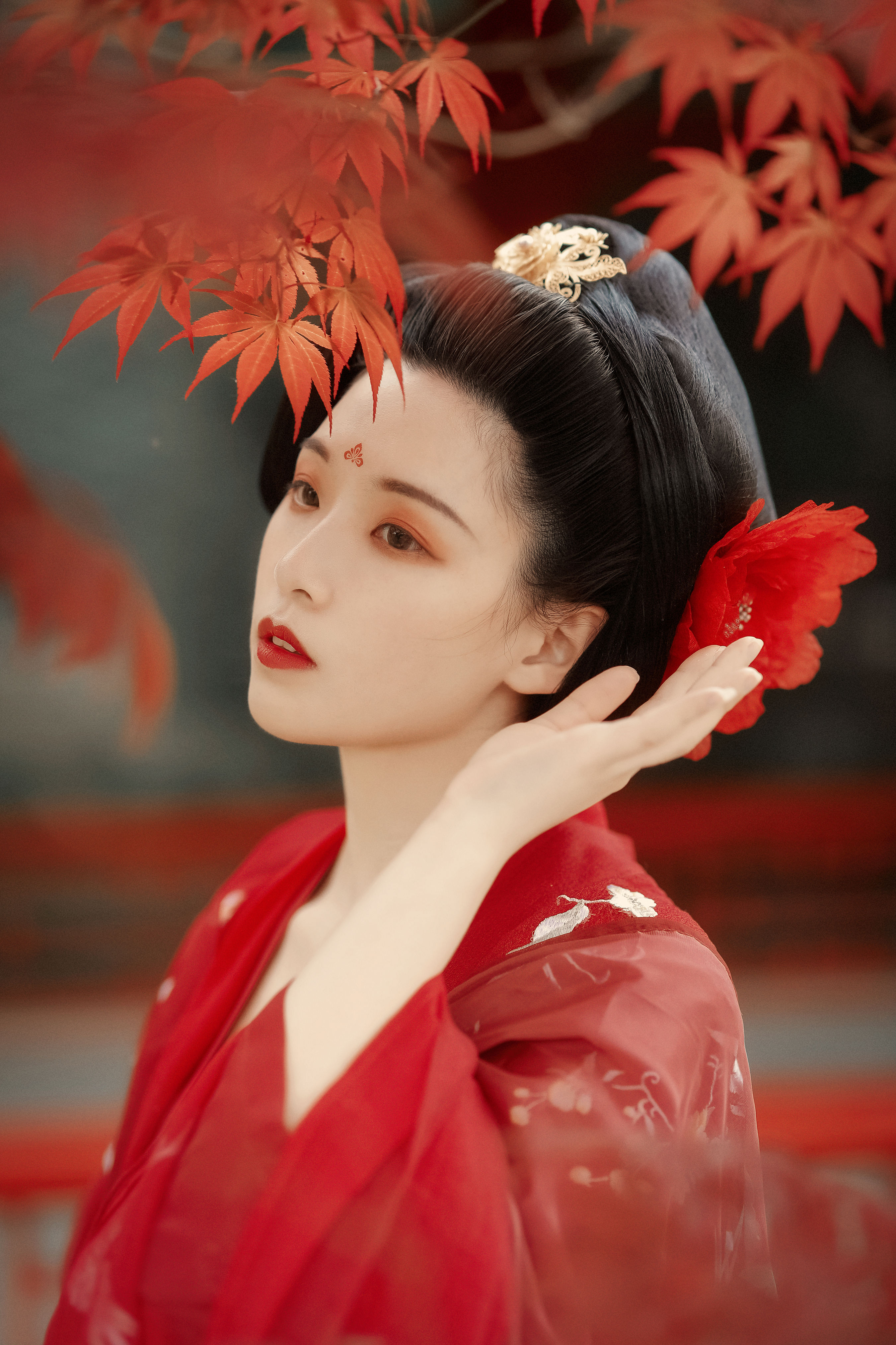 过华清宫 唯美 古风 美女 人像