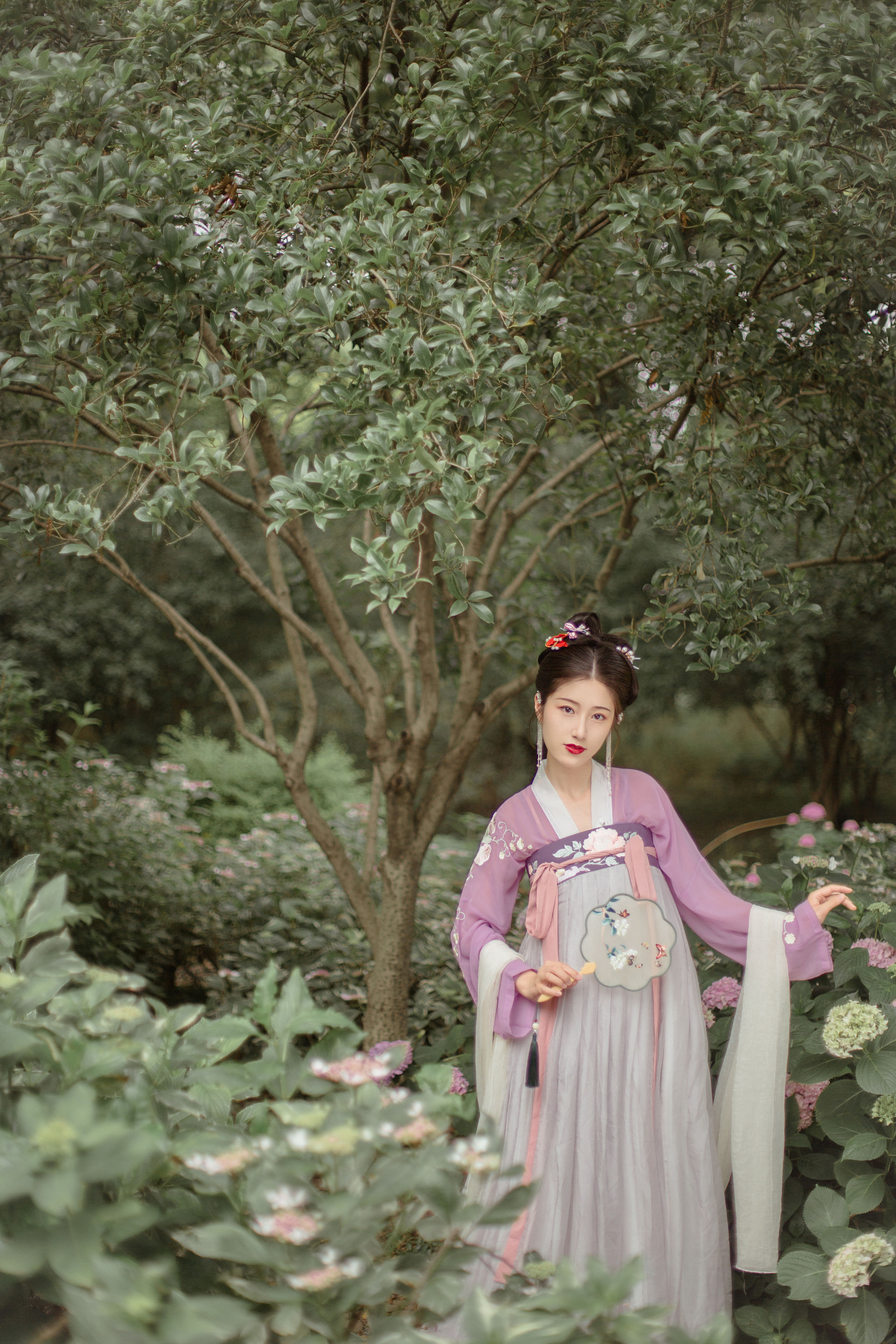 十二花神令之八仙花 古风 美女