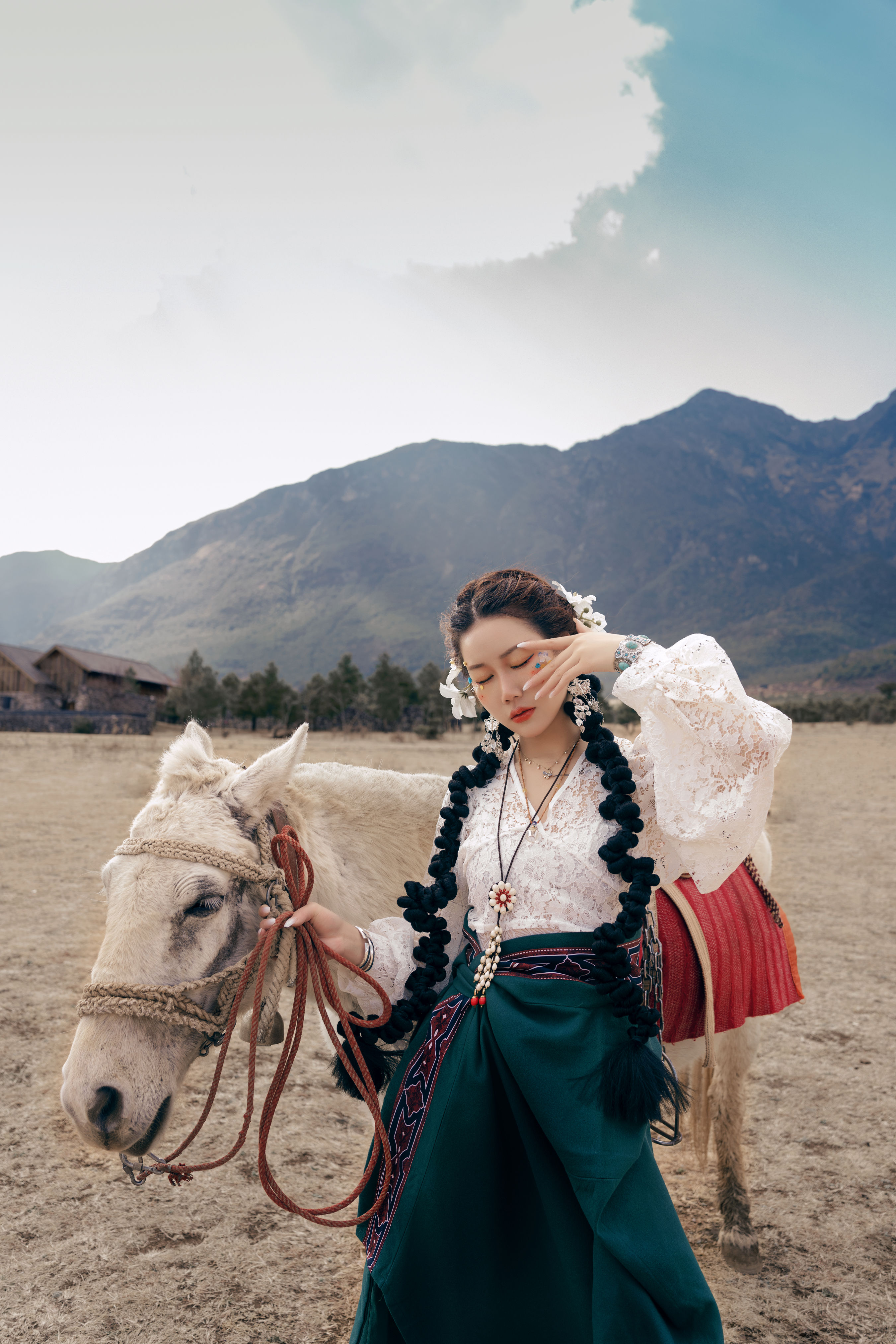 藏族少女 少女 民族风 写真集