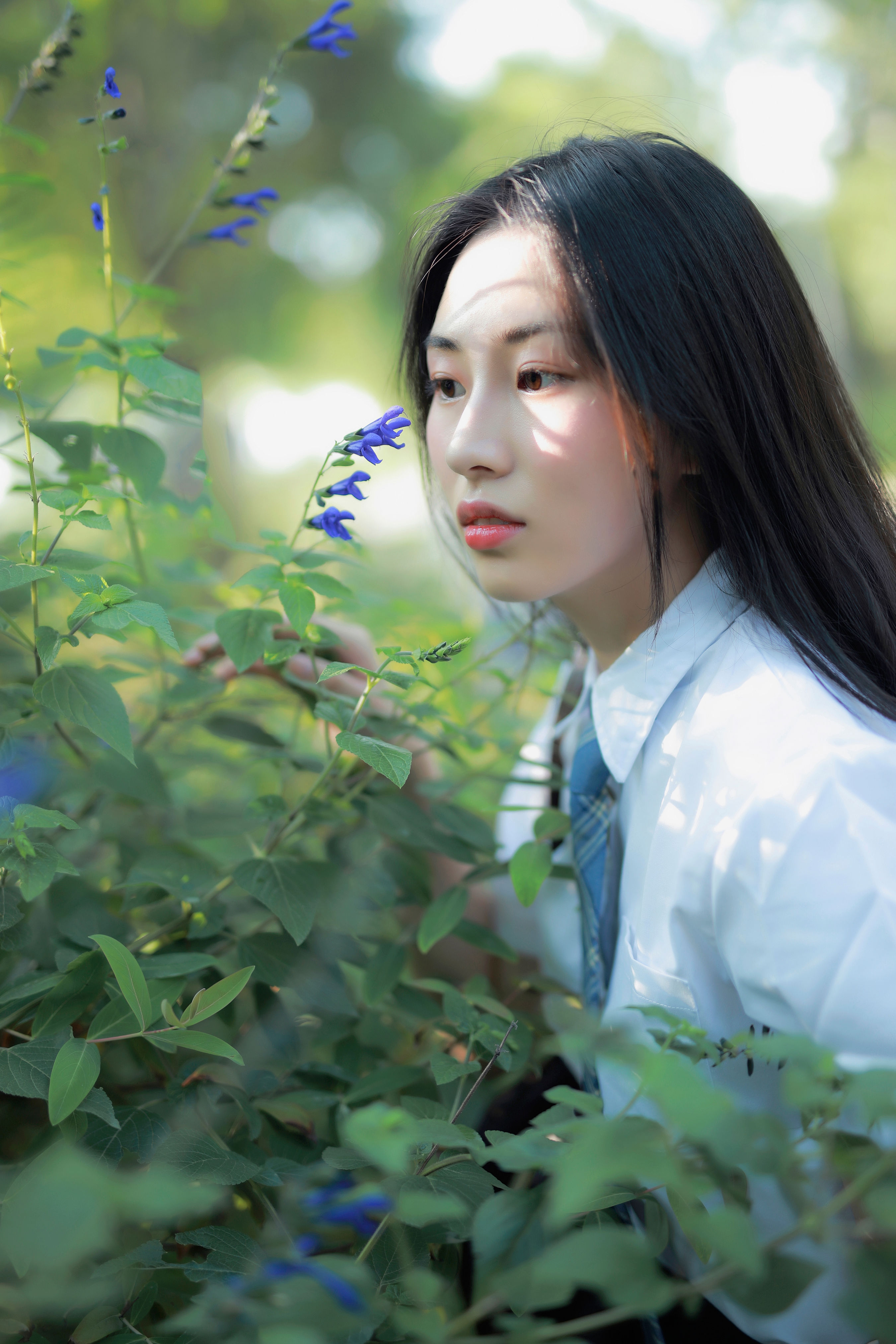 风很温柔，花很鲜艳 小清新 女生 写真集