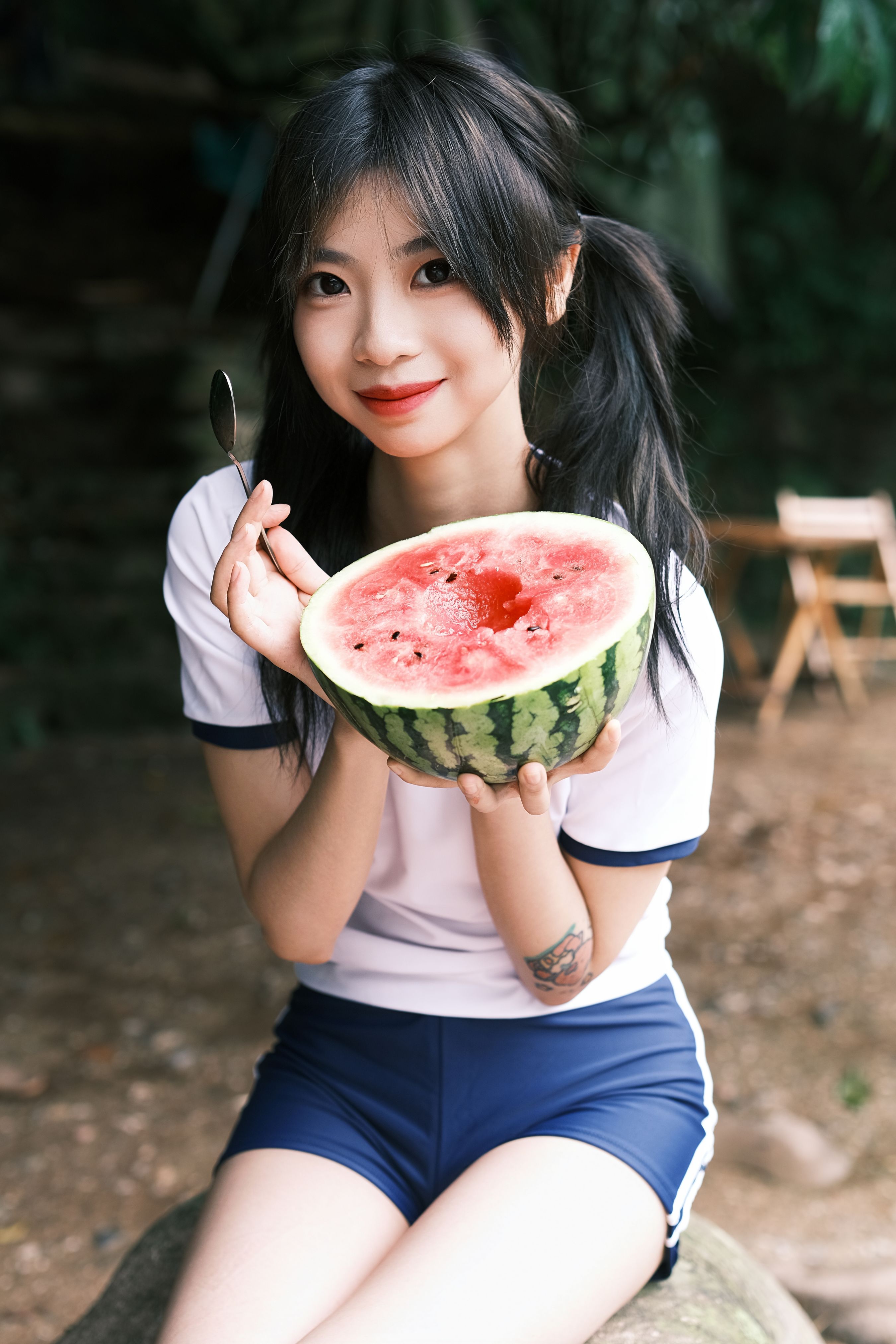 慢夏 夏天 小溪流水 水下摄影 写真集 少女