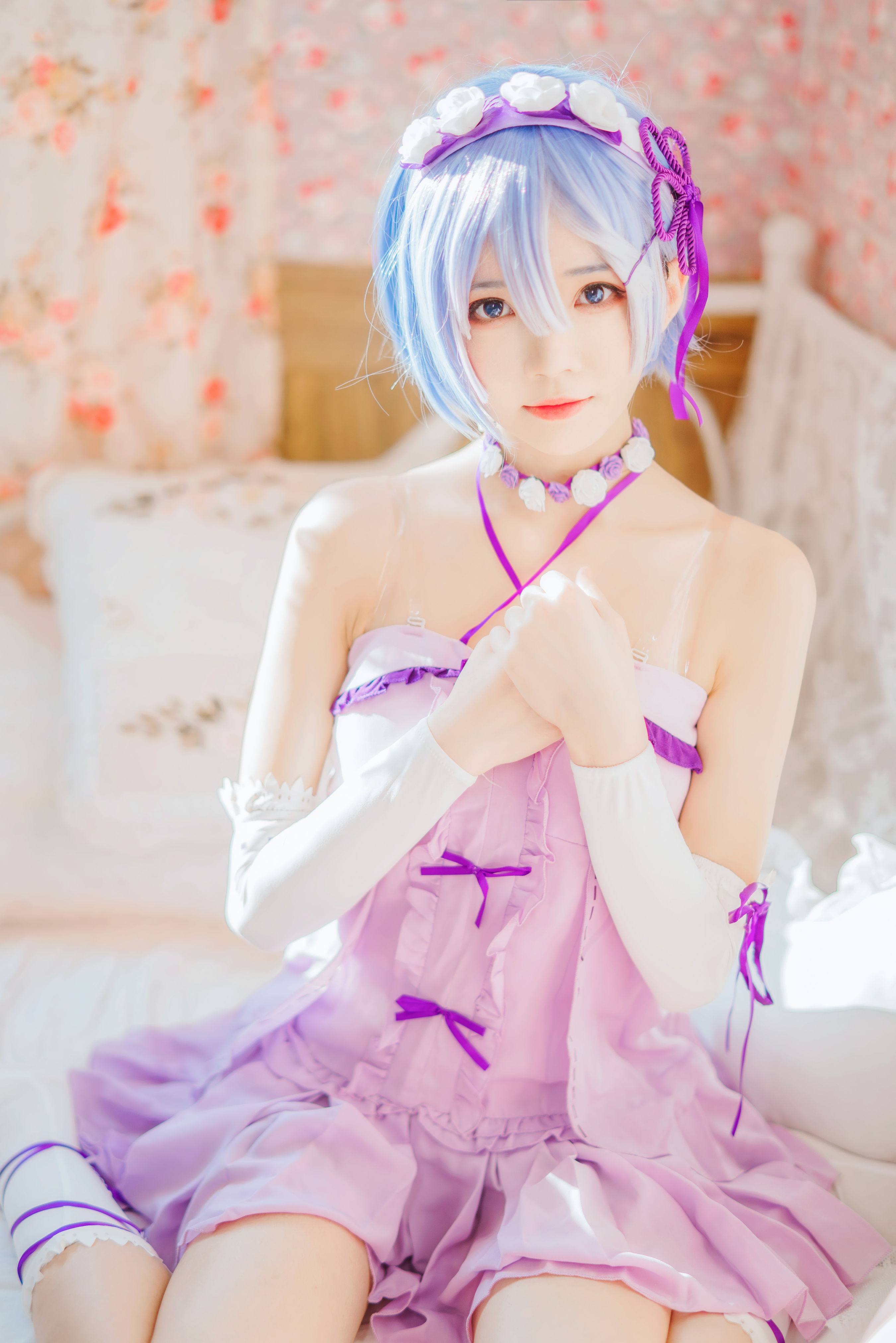 蕾姆睡裙COS Cosplay 宅男女神 写真集