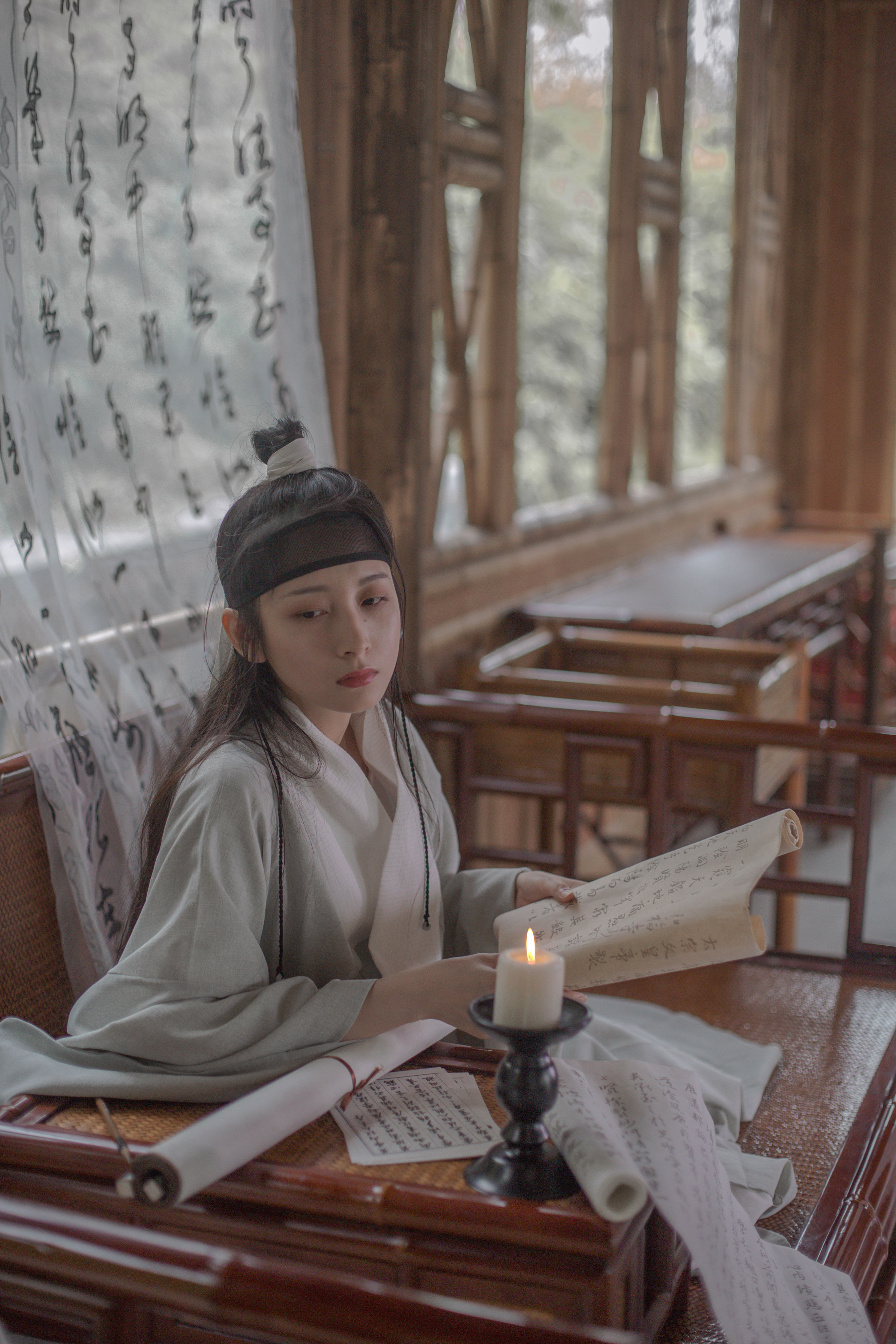 空山松子落，幽人应未眠 禅意 伤感 意境 古风 秋天