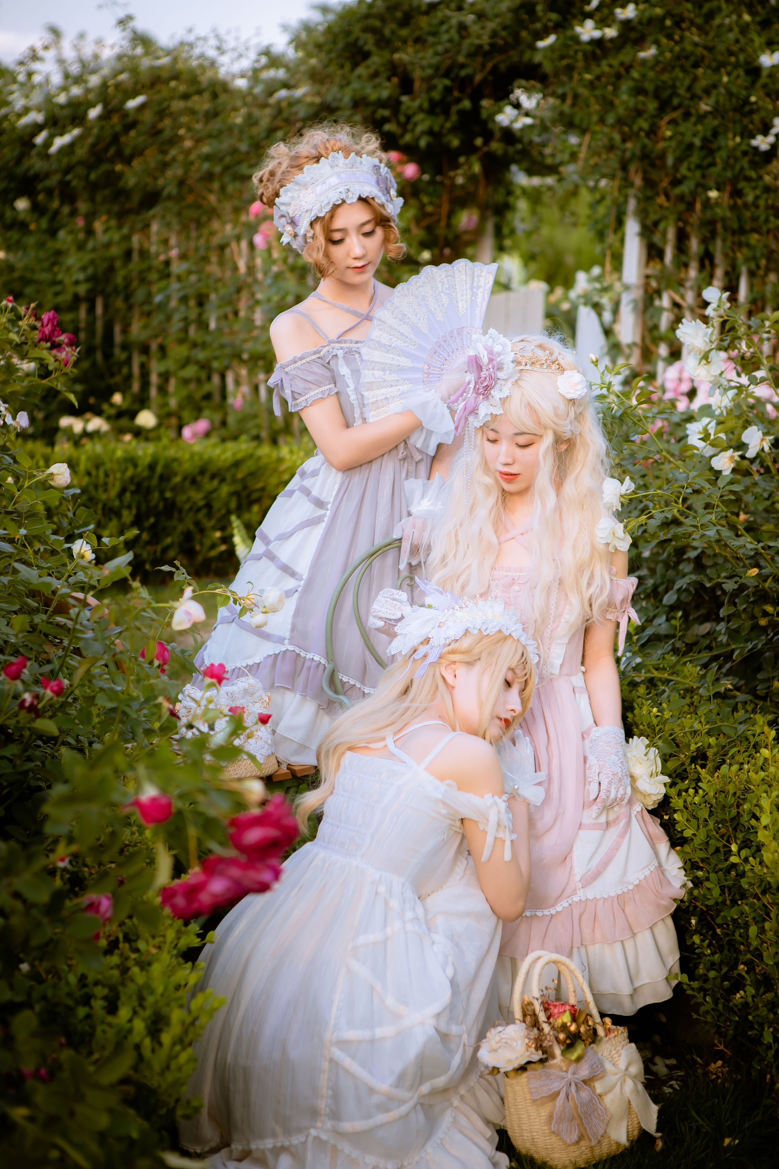 秘密花园 Lolita洛丽塔 Cosplay 闺蜜