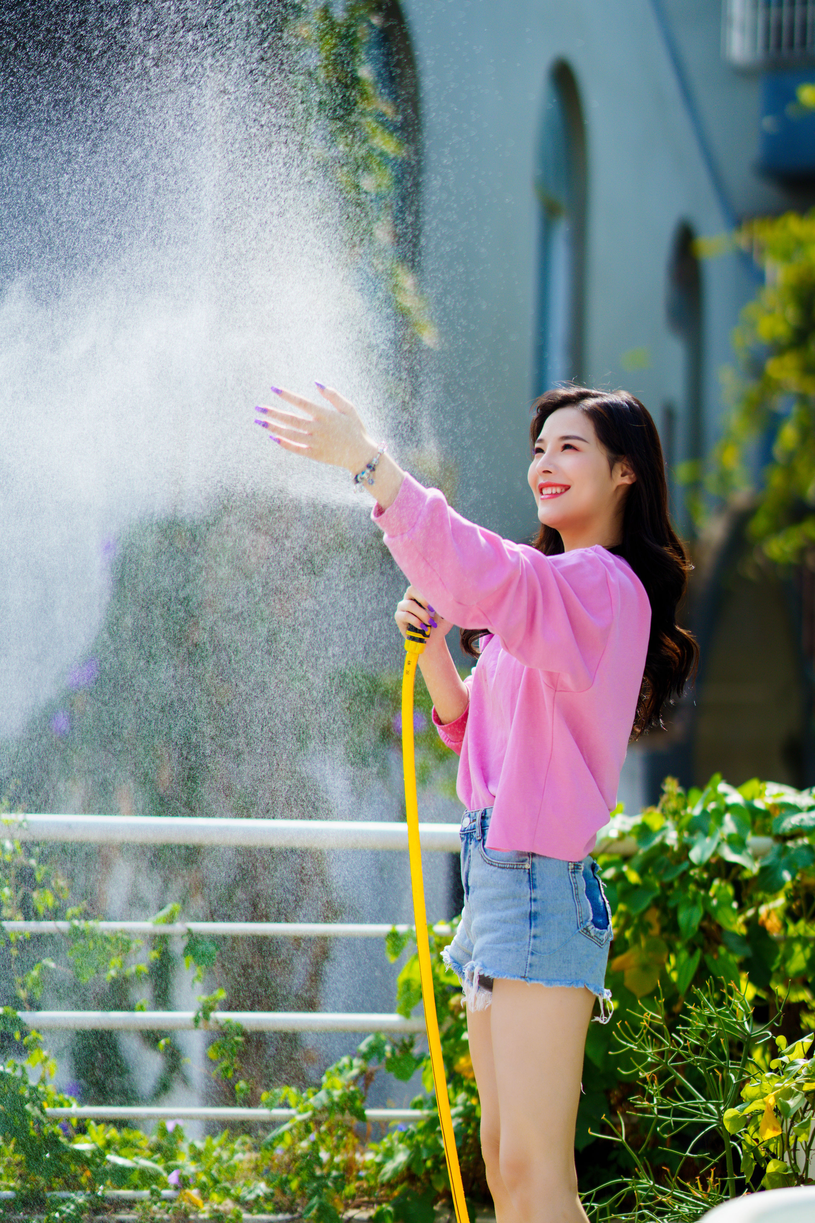 一只洒水枪的快乐 小清新 日系 美女 写真集