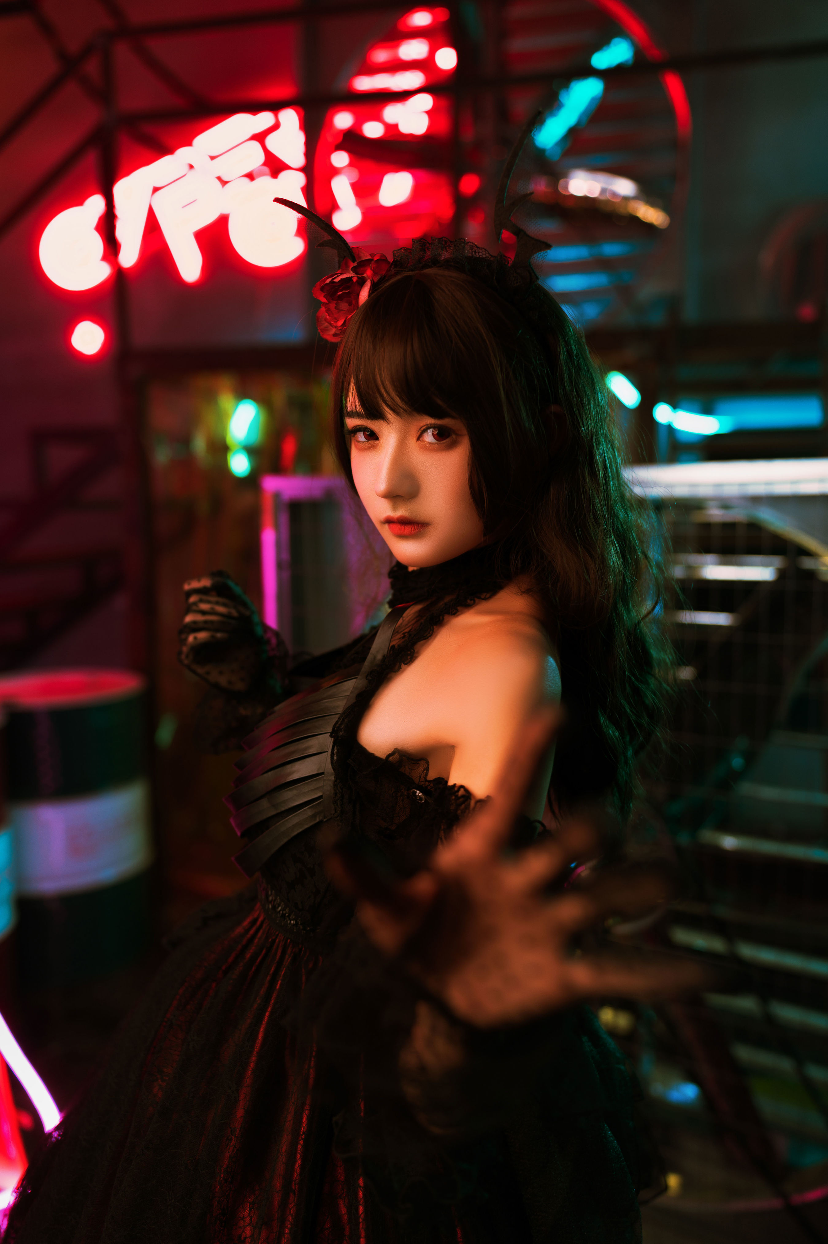 肋骨 Lolita洛丽塔 暗黑系 Cosplay 朋克 精美 非主流