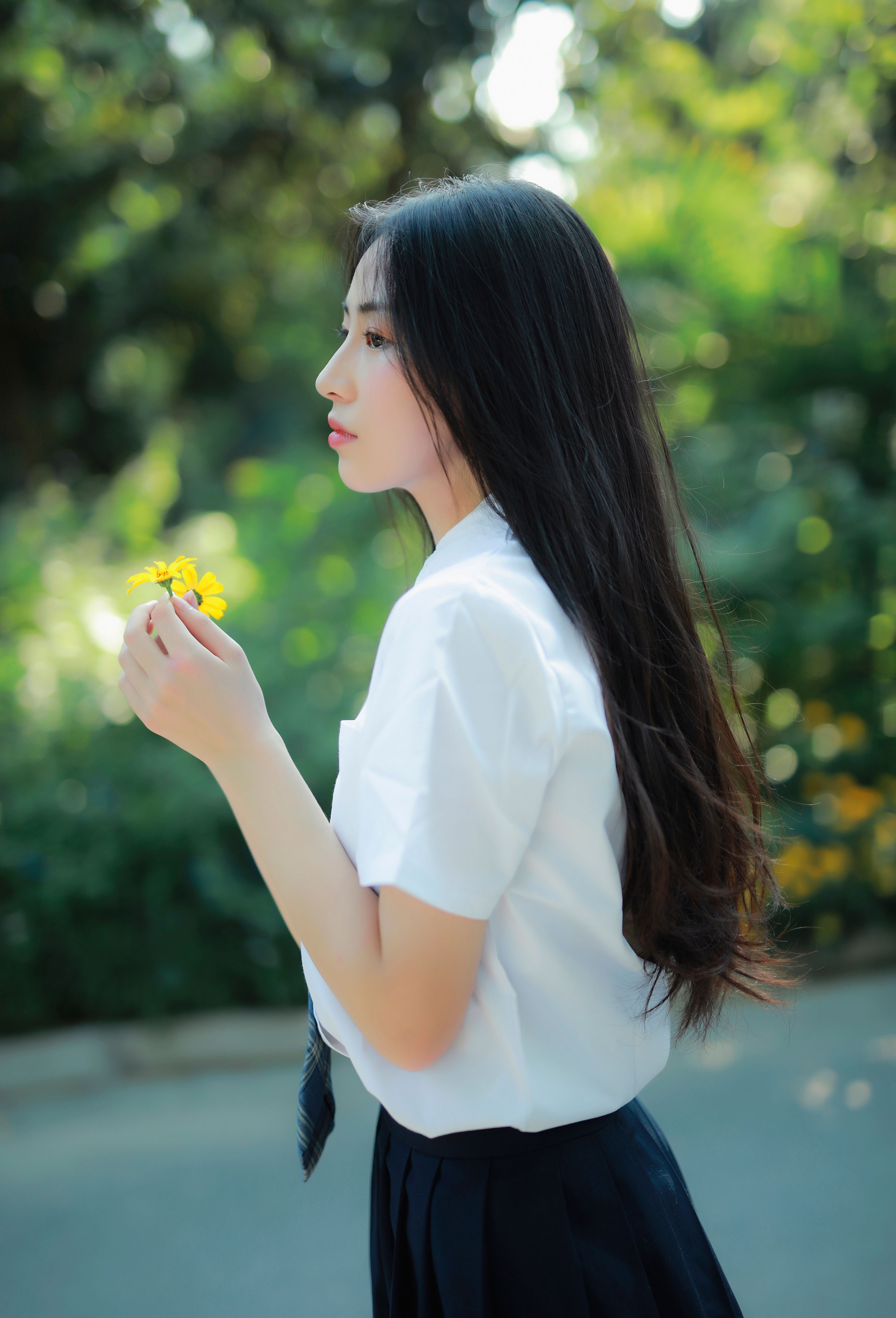 风很温柔，花很鲜艳 小清新 女生 写真集