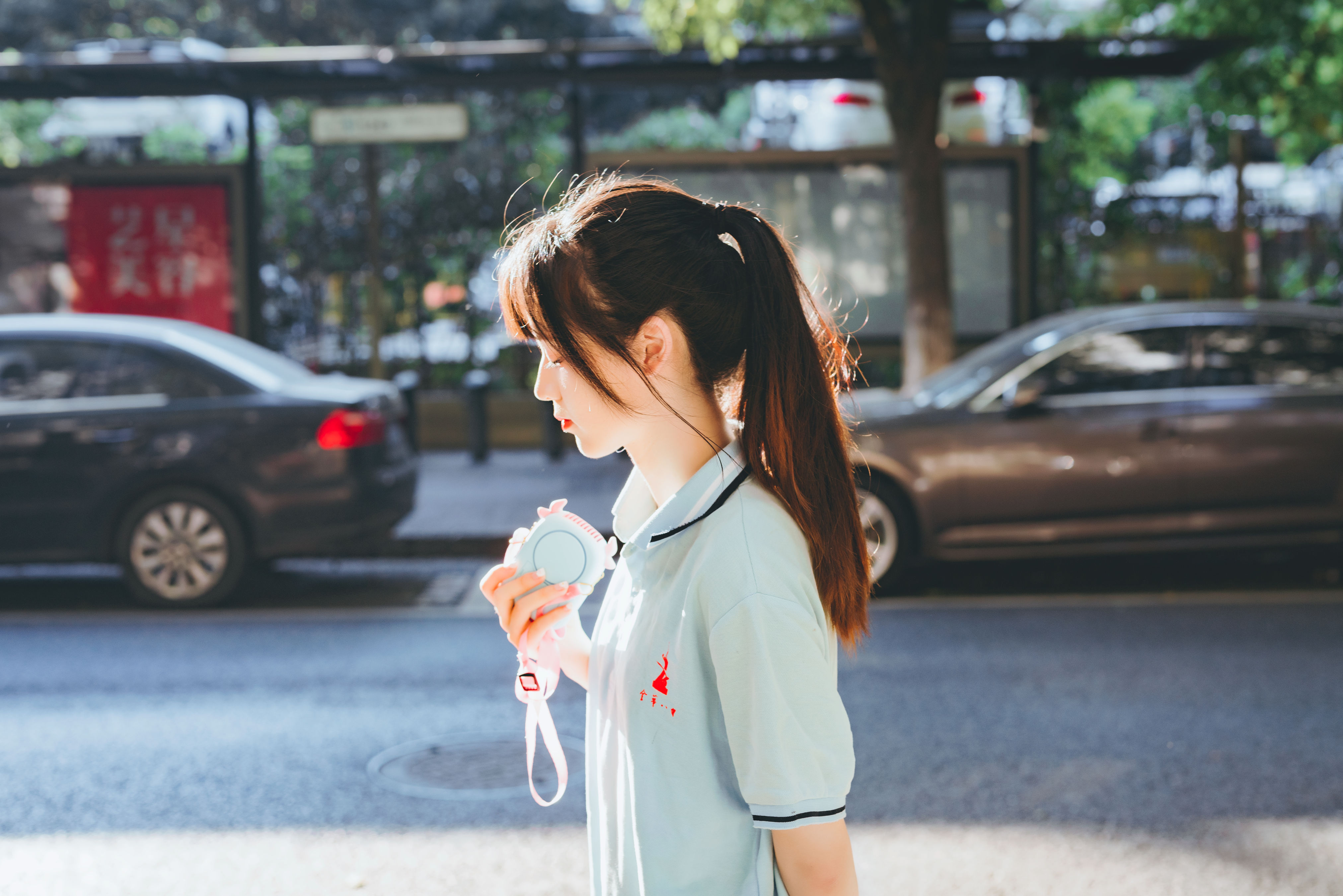 校服少女 青春 校花 街拍 美好 日系 小清新