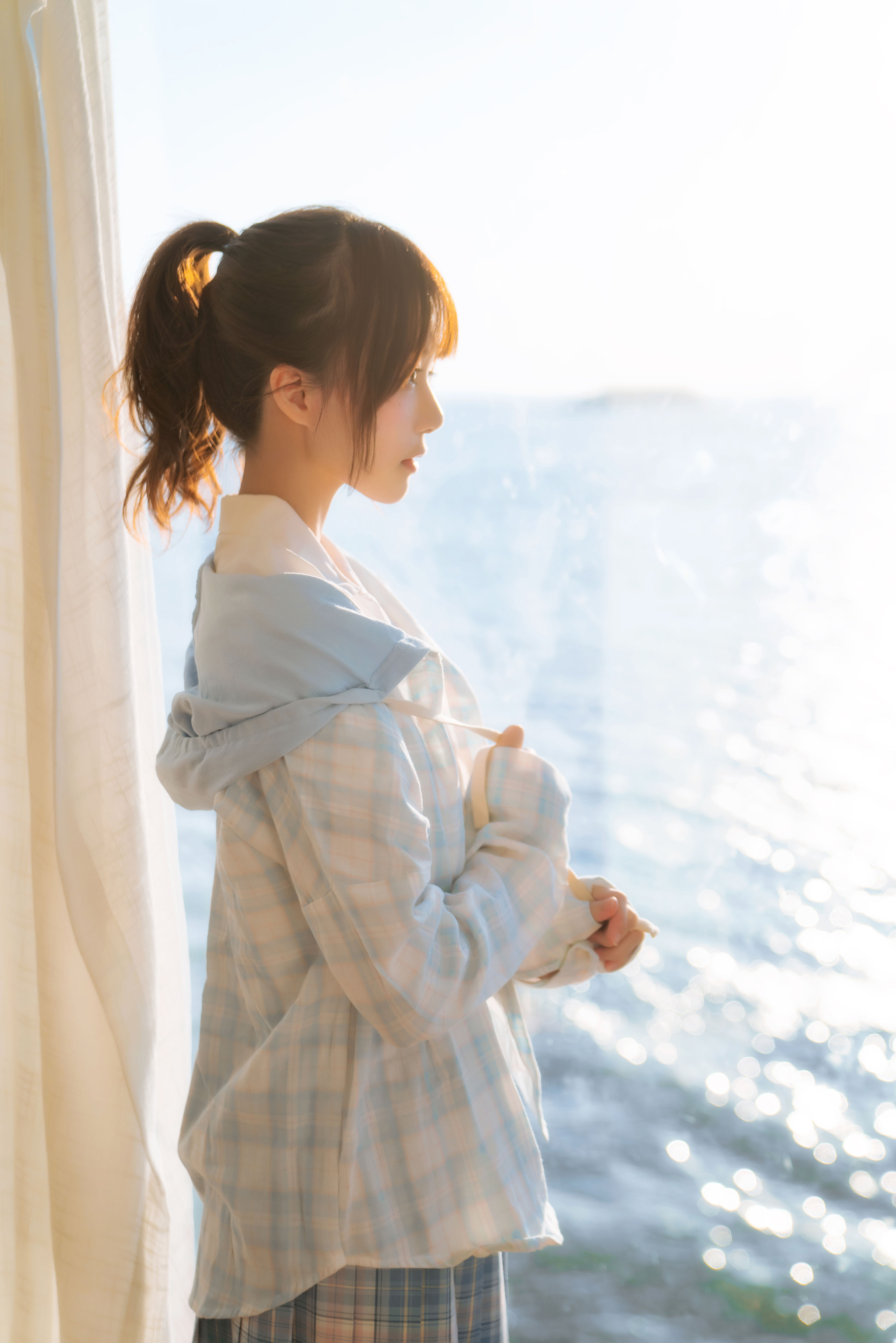 感光 夕阳 少女 写真集 日系 精美