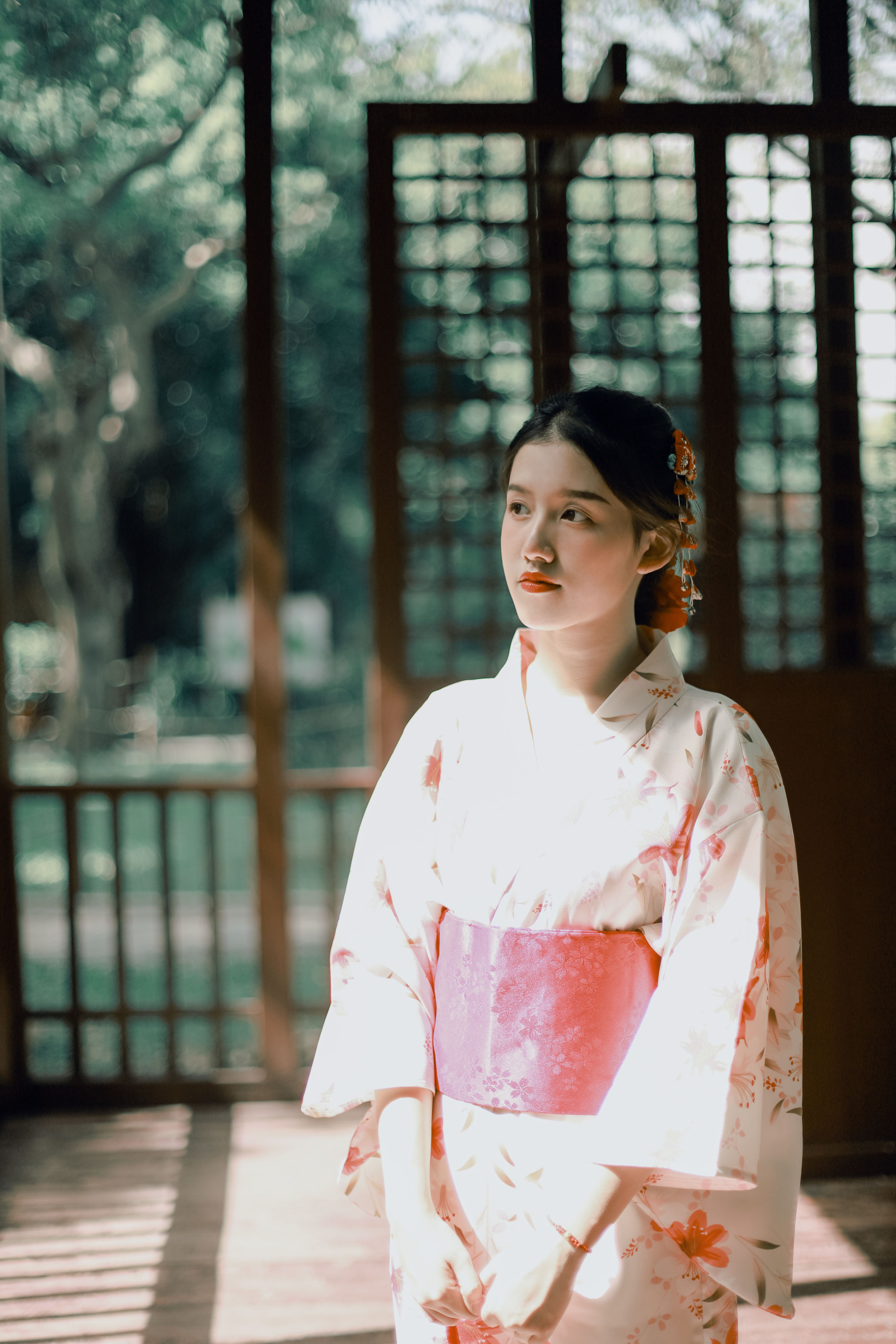 空山雨林 日式和风 养眼 日系 少女