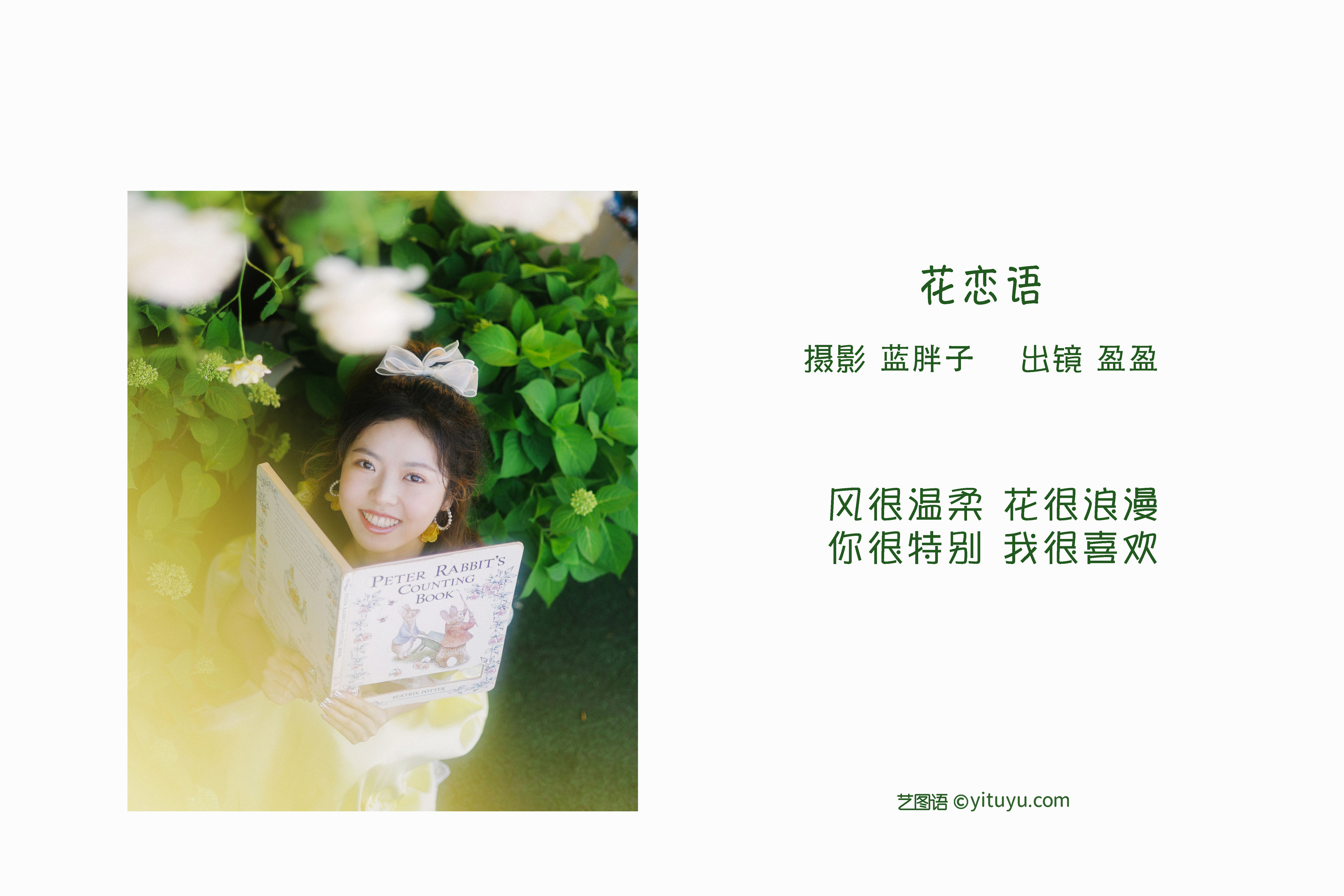 花恋语 唯美 精美 小清新 少女 花