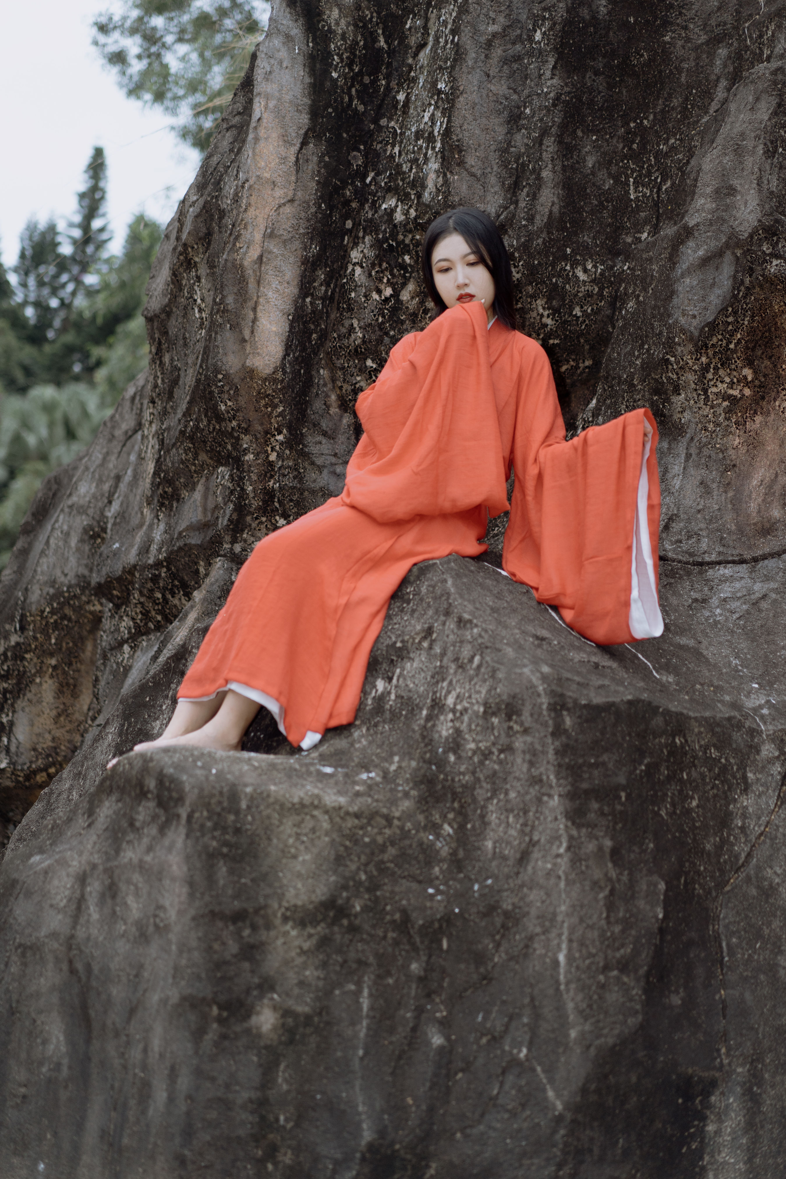 魏晋风华 古风 山林 美人写真