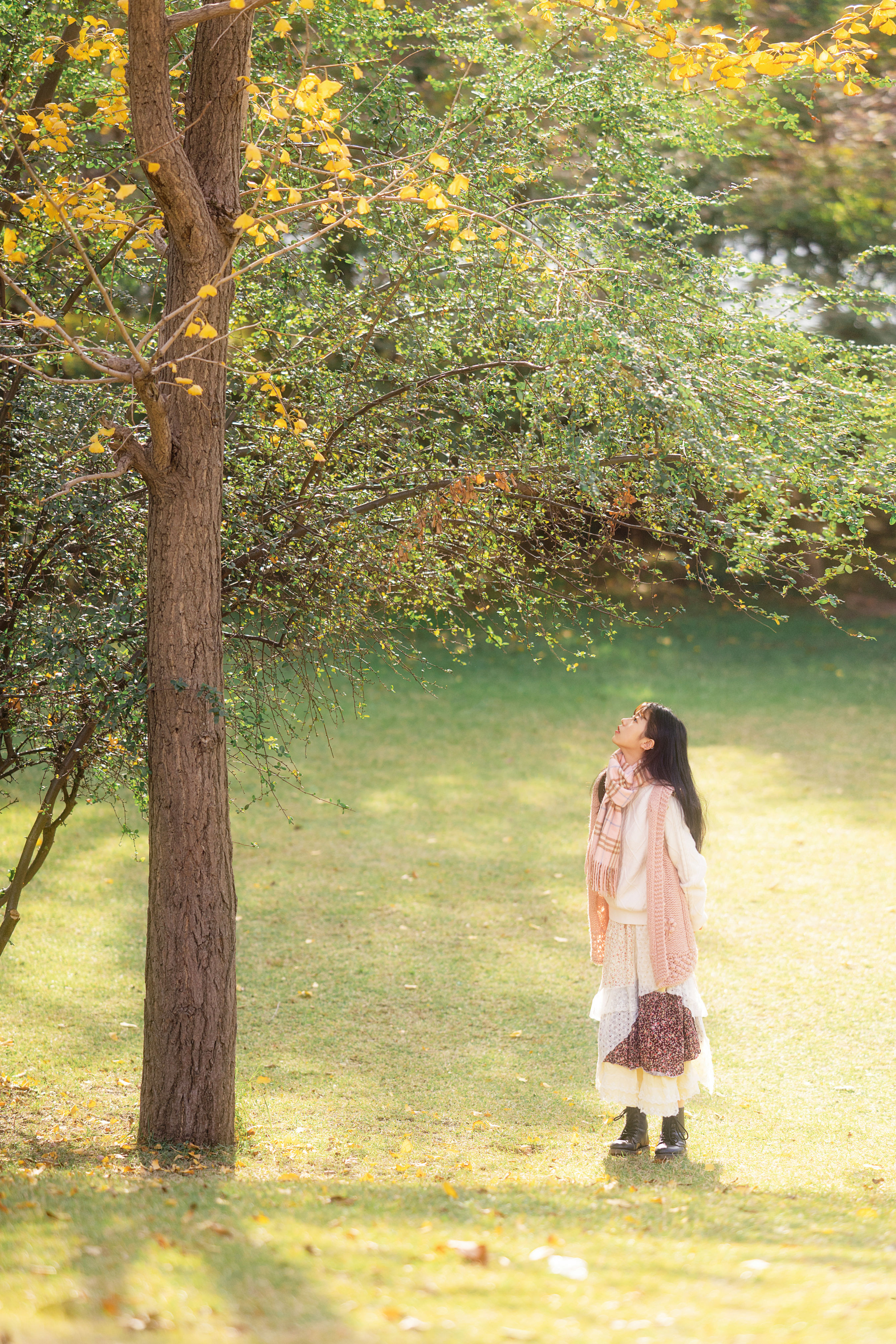 冬日 写真 少女 复古 小清新 冬天