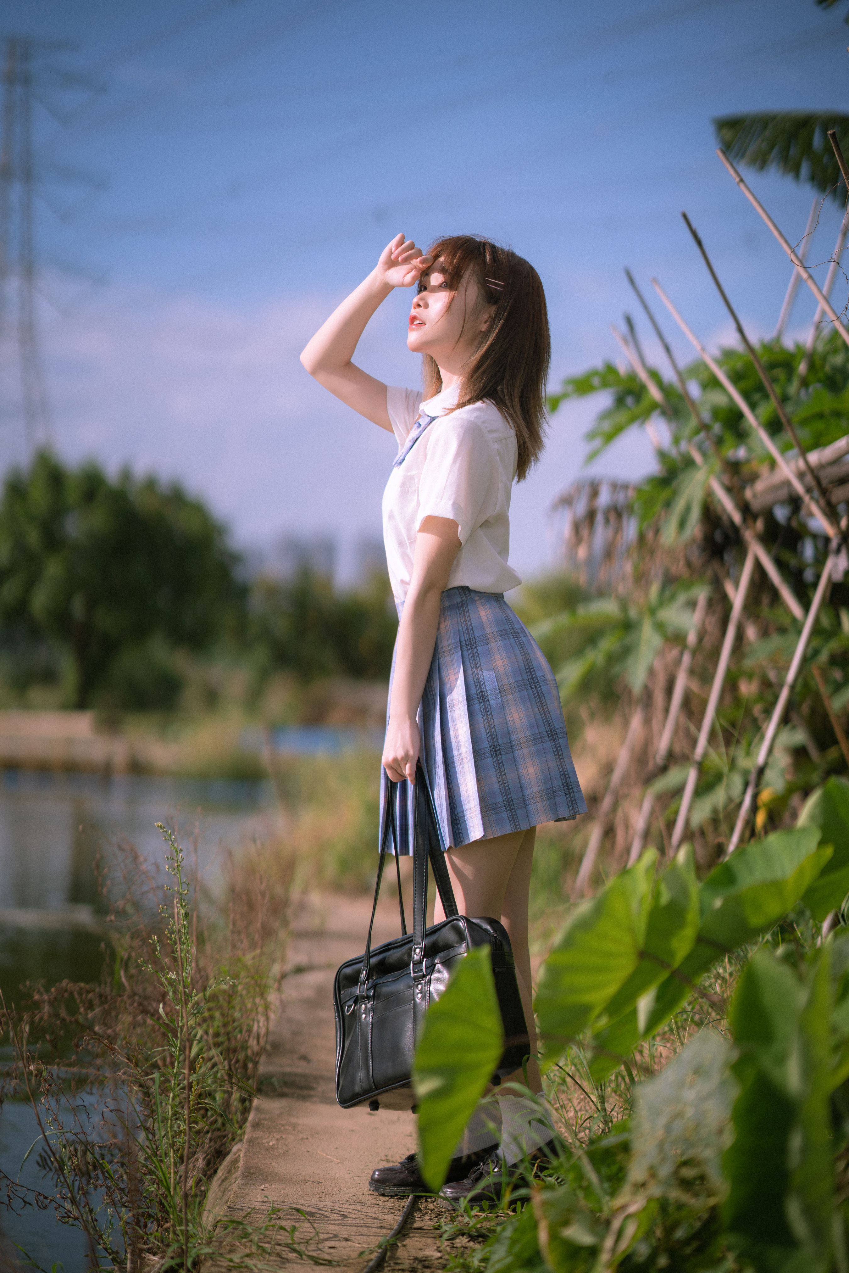 JK少女写真 小清新 少女 JK 治愈系 写真