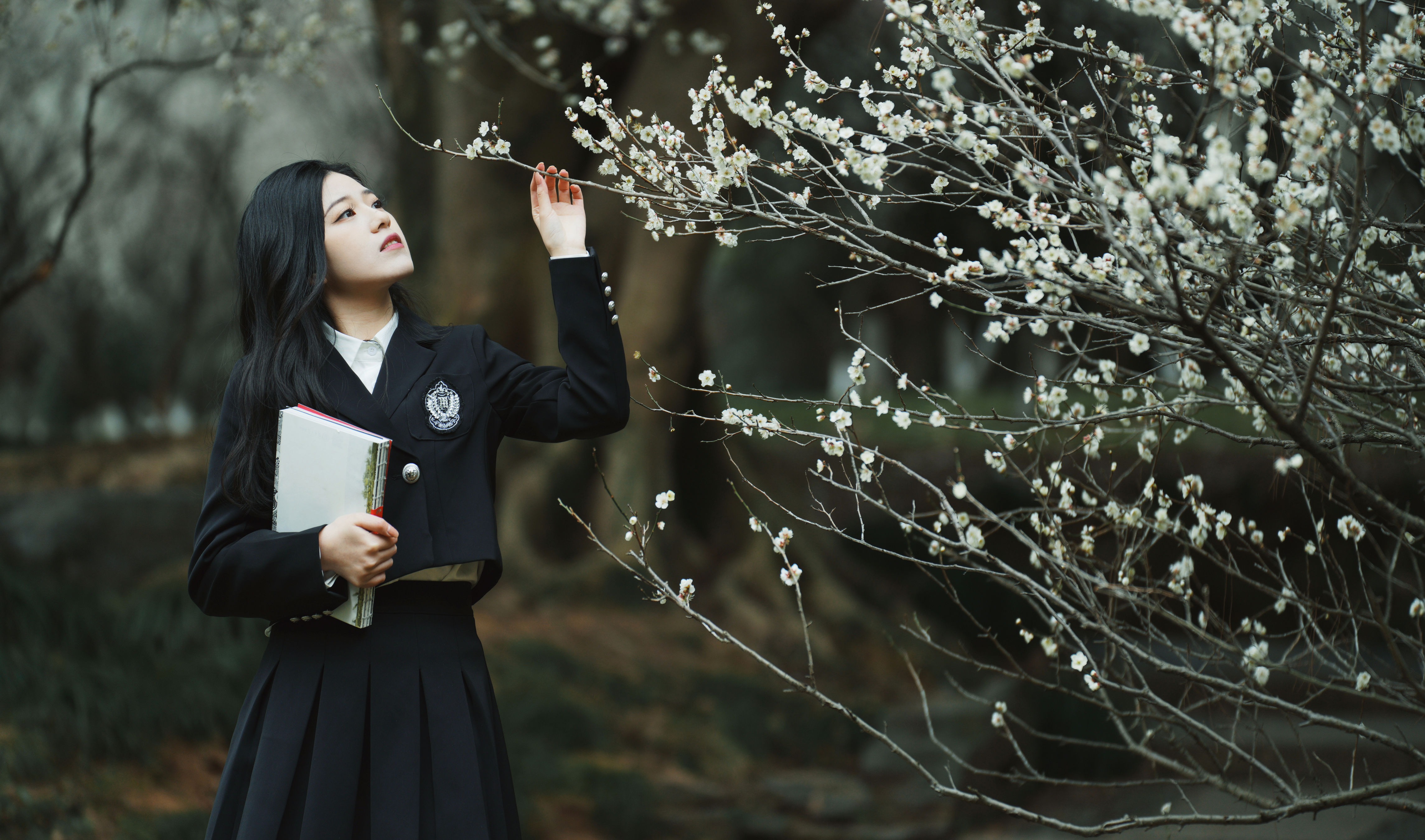 流年 女生 JK 写真 精美 二次元 花