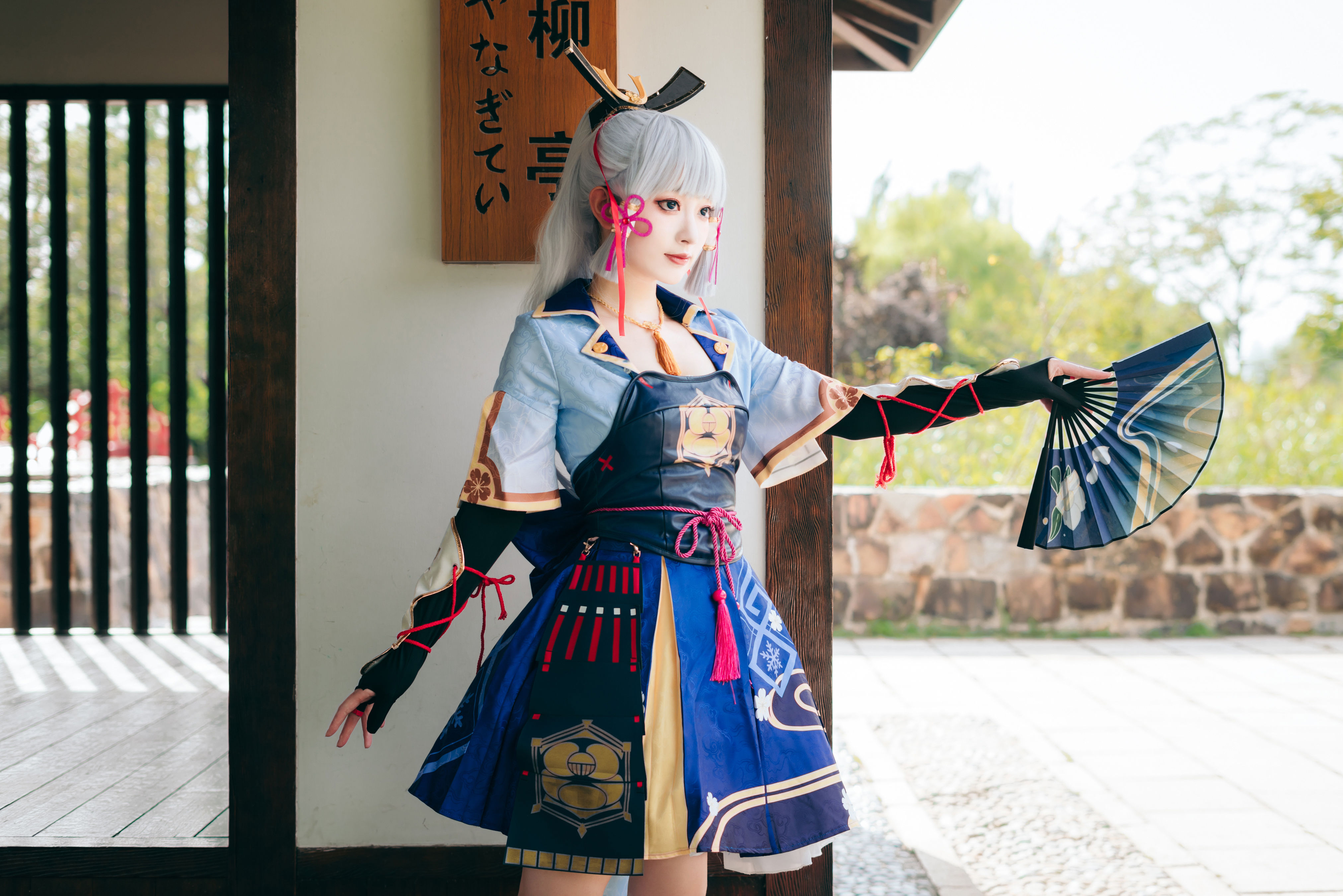 神里绫华 二次元 Cosplay 美少女 写真 头像 日式和风