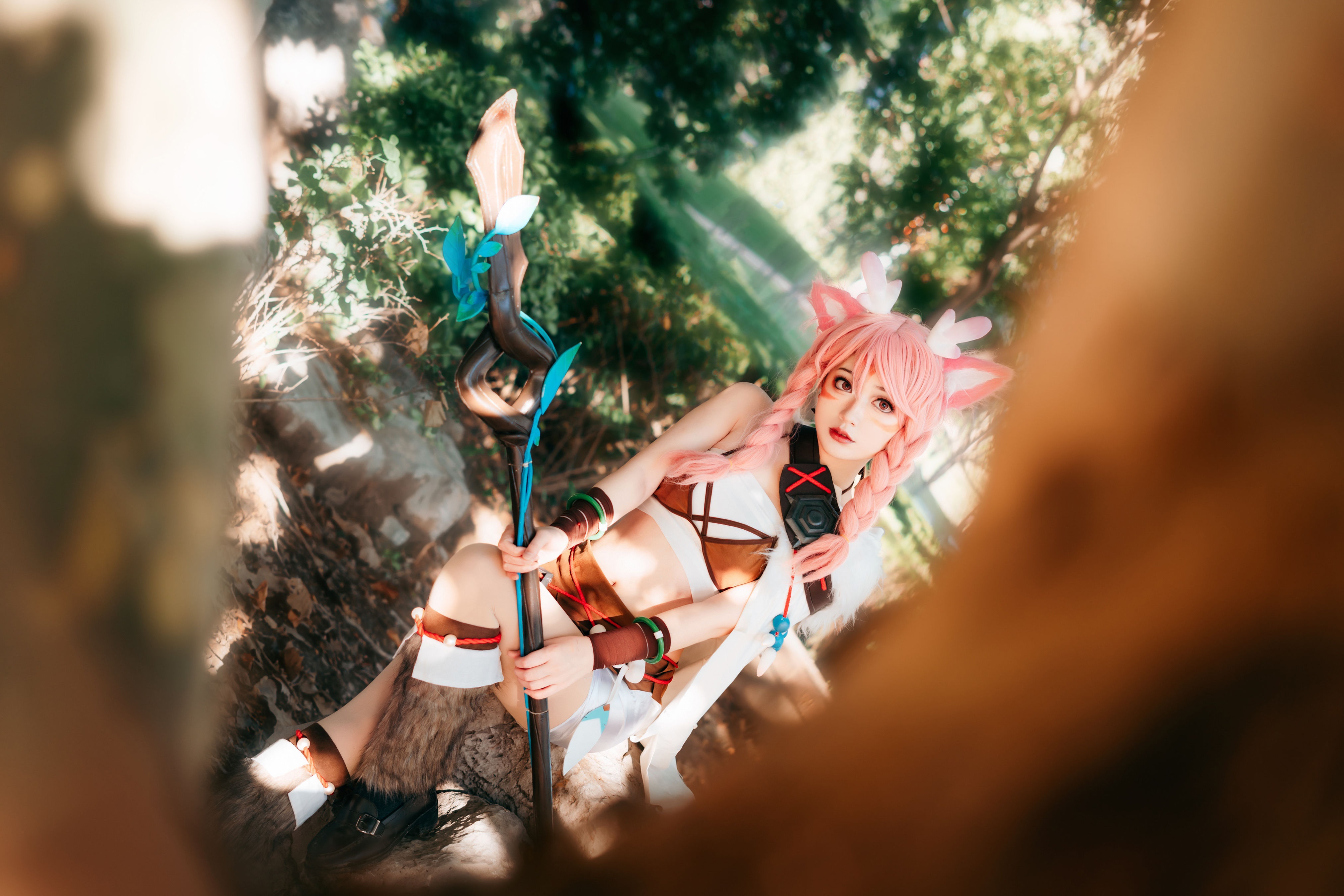 鹿灵守心 二次元 Cosplay 美少女 美图 福利