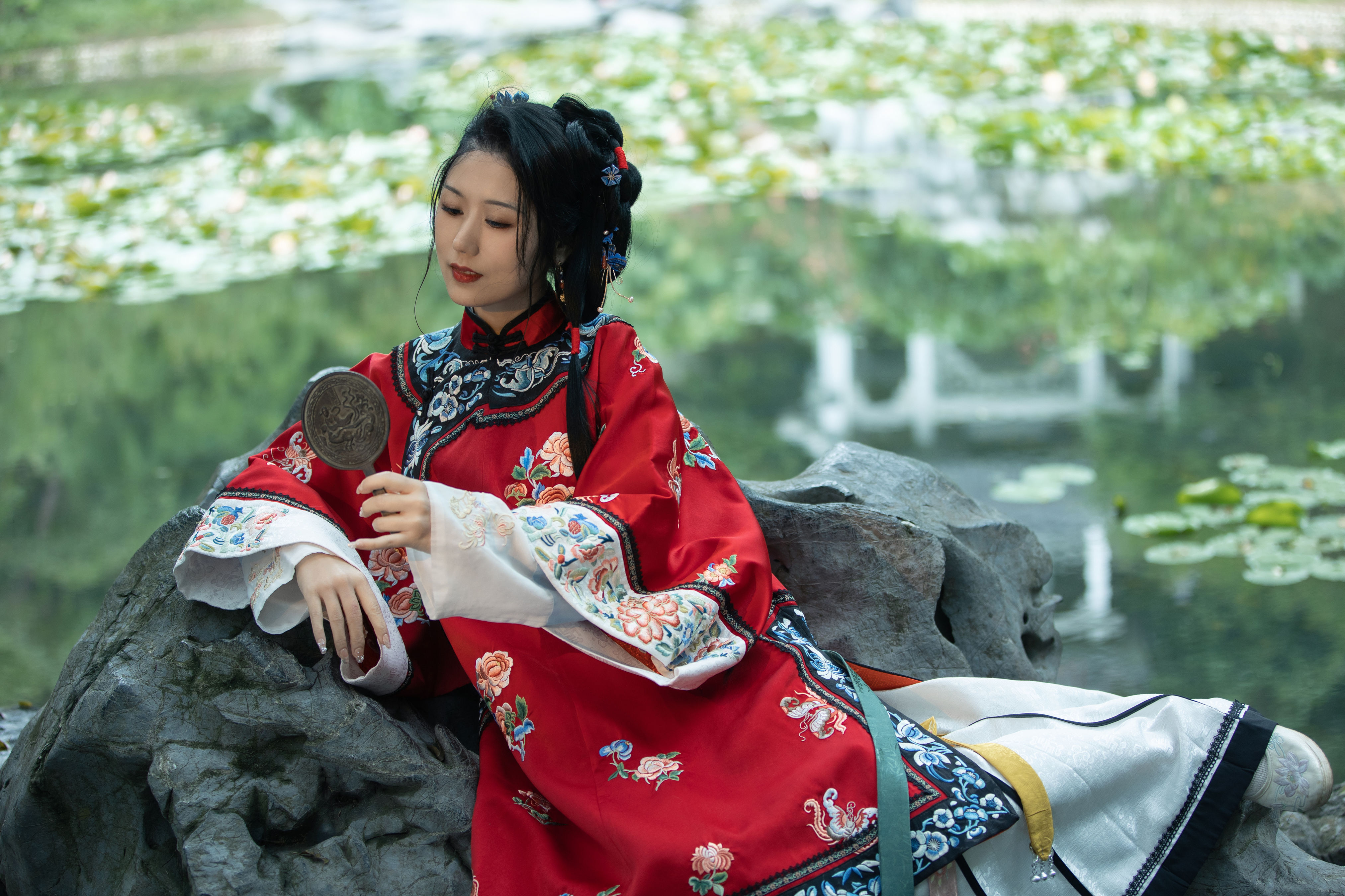 青烟暮雨 古装 女人 精美 写真 惊艳