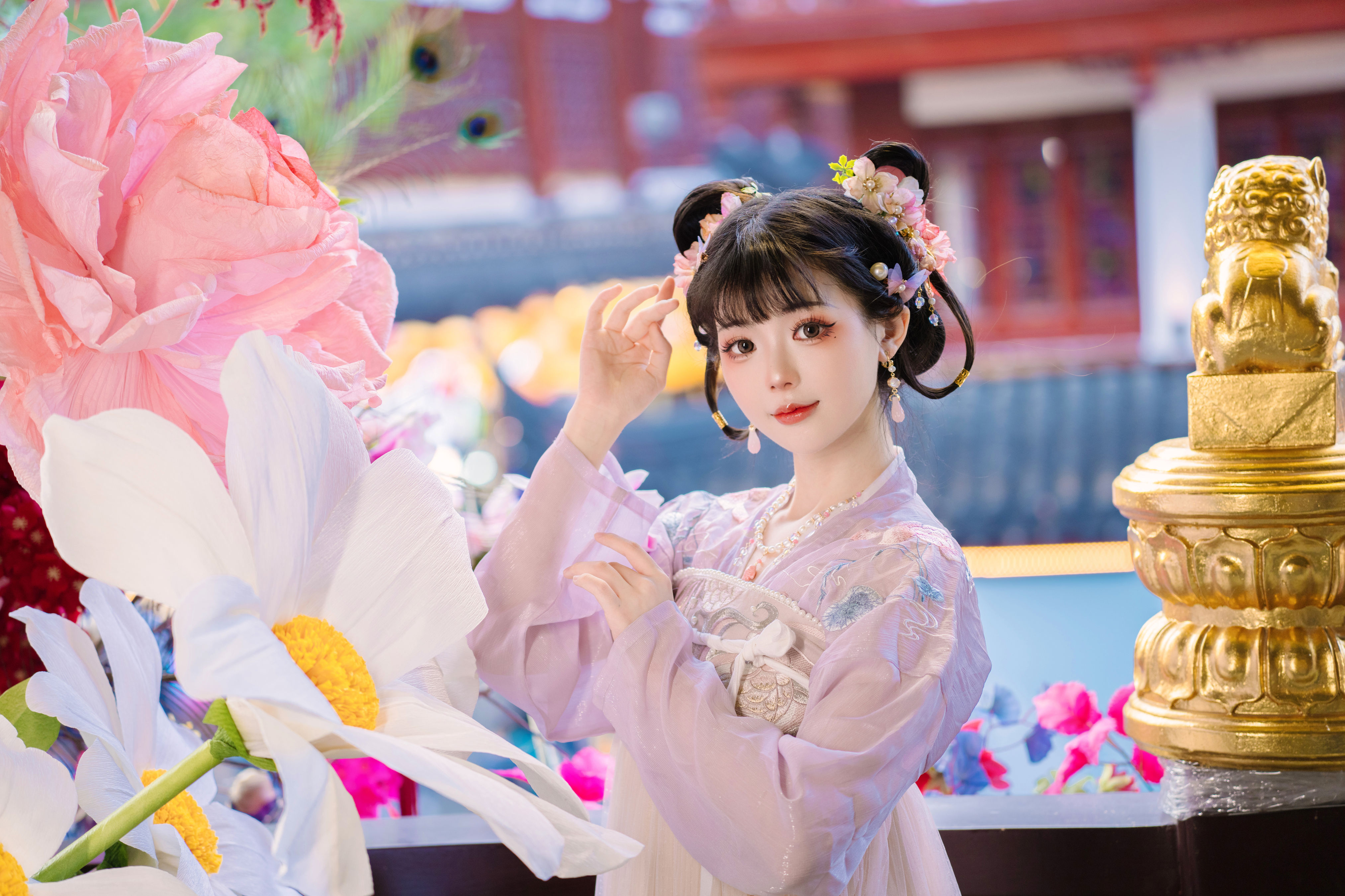 豫园花朝节-花神 汉服 少女 古装 美人 写真