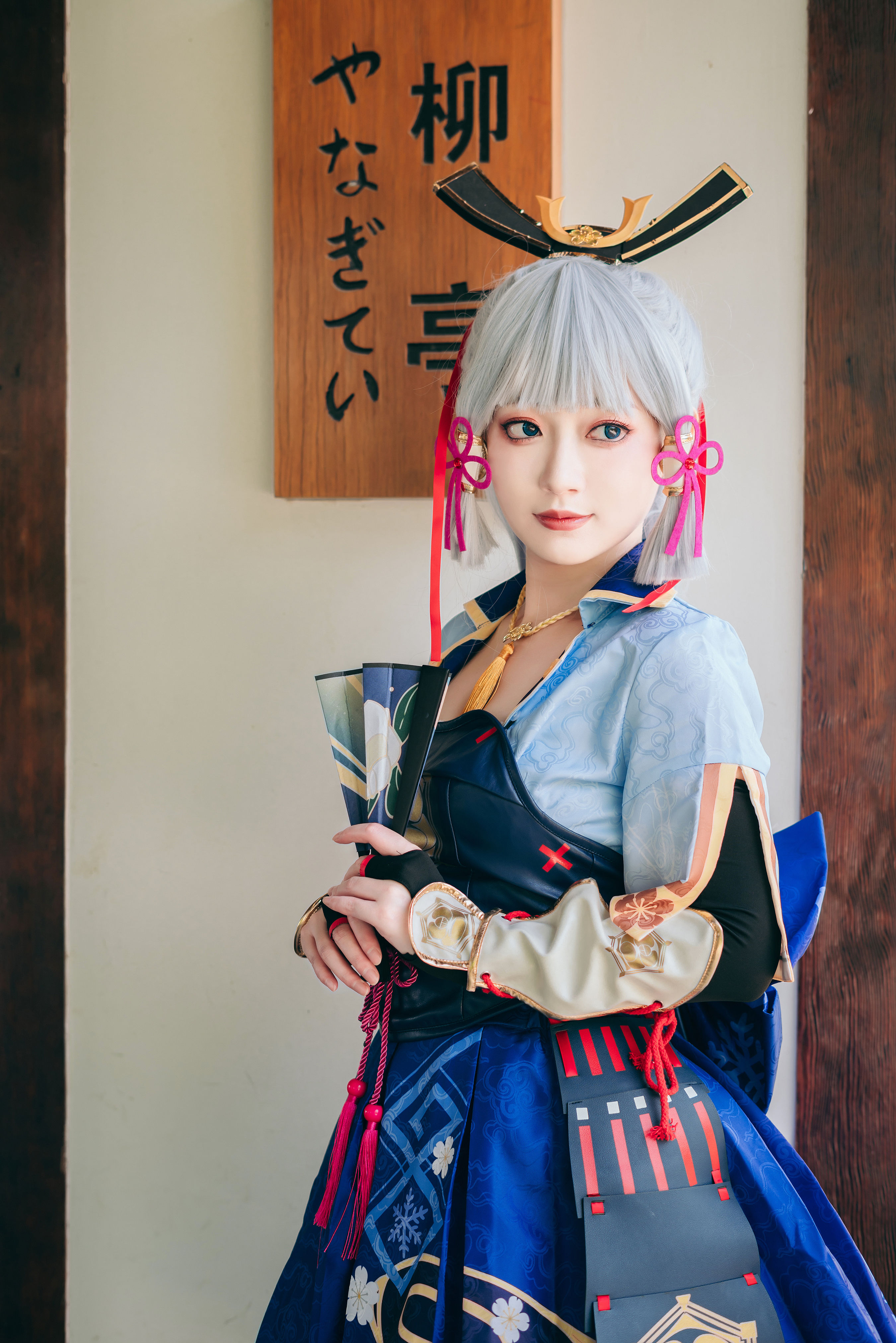 神里绫华 二次元 Cosplay 美少女 写真 头像 日式和风