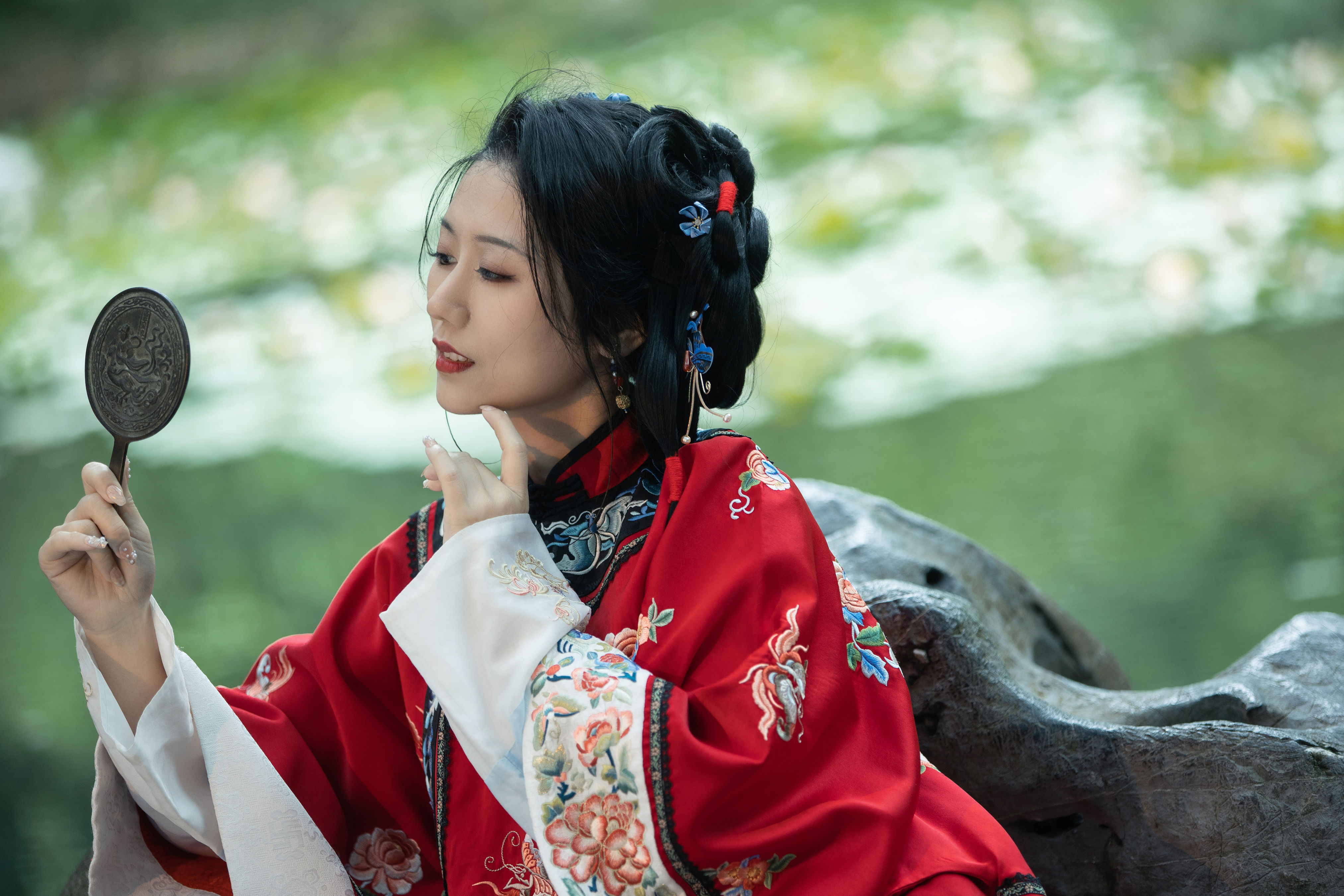 青烟暮雨 古装 女人 精美 写真 惊艳