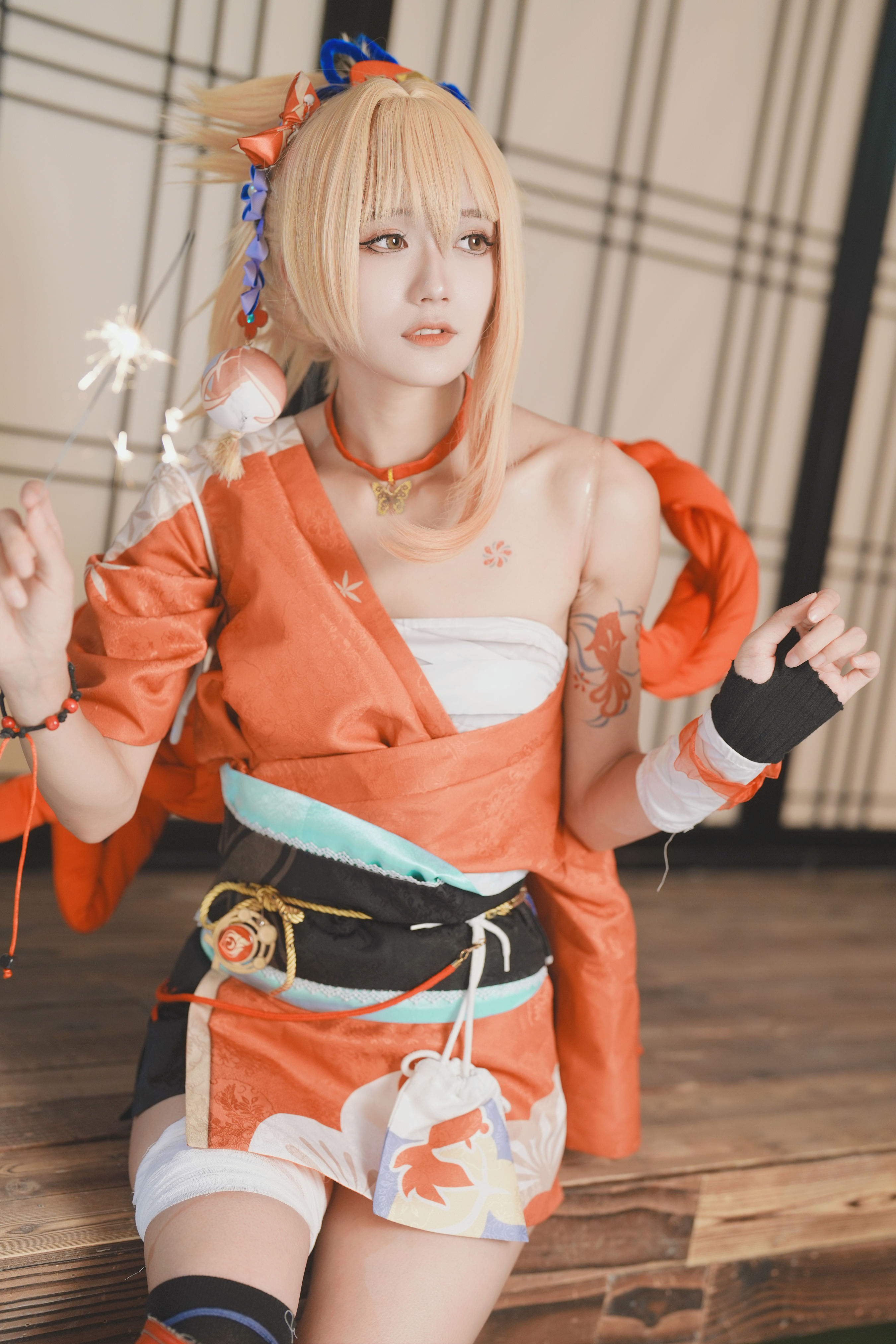 我就说我就是宵宫 二次元 Cosplay 美少女 可爱 写真 非主流