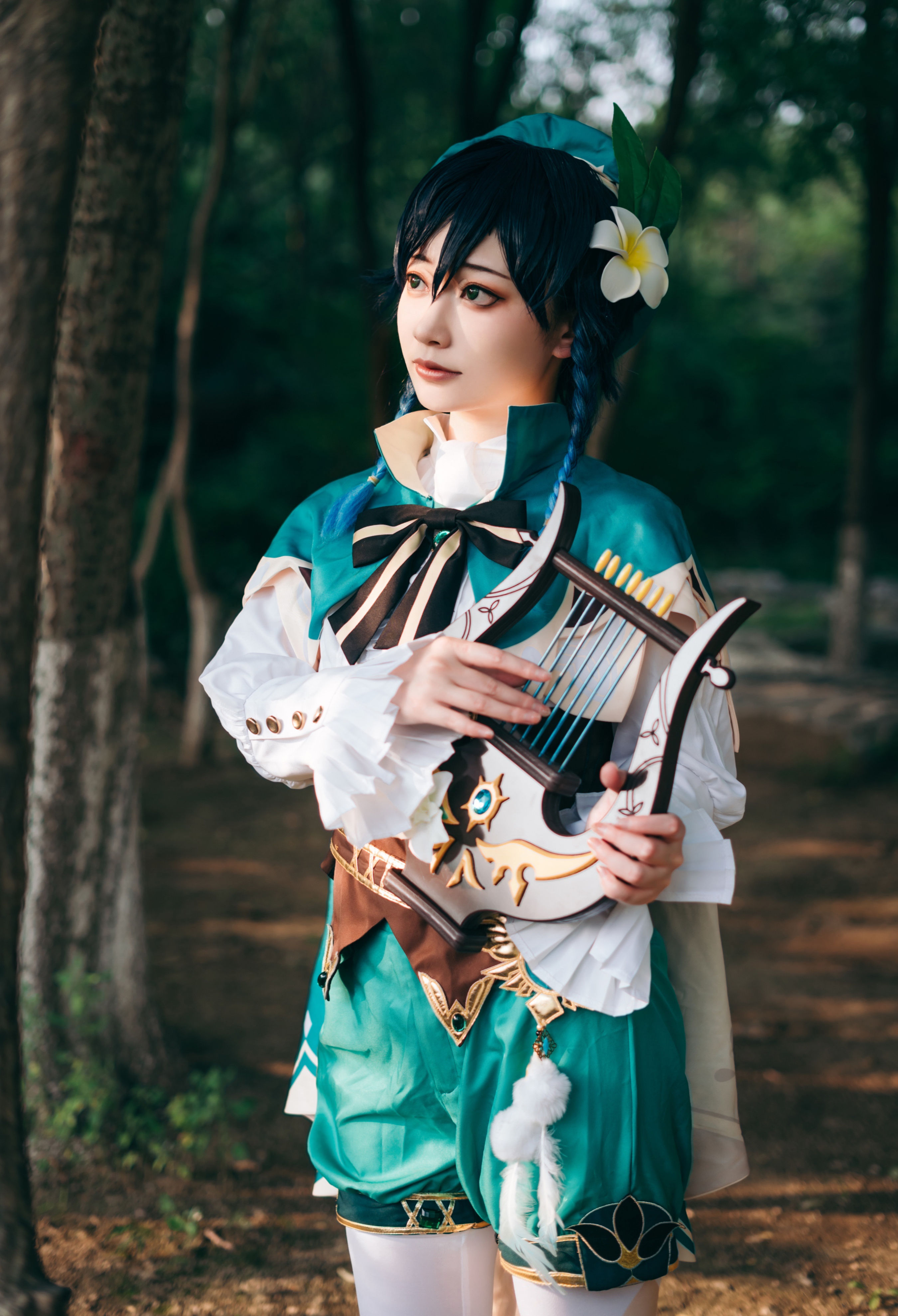 可爱的温蒂 Cosplay 二次元 少女 小清新 森系