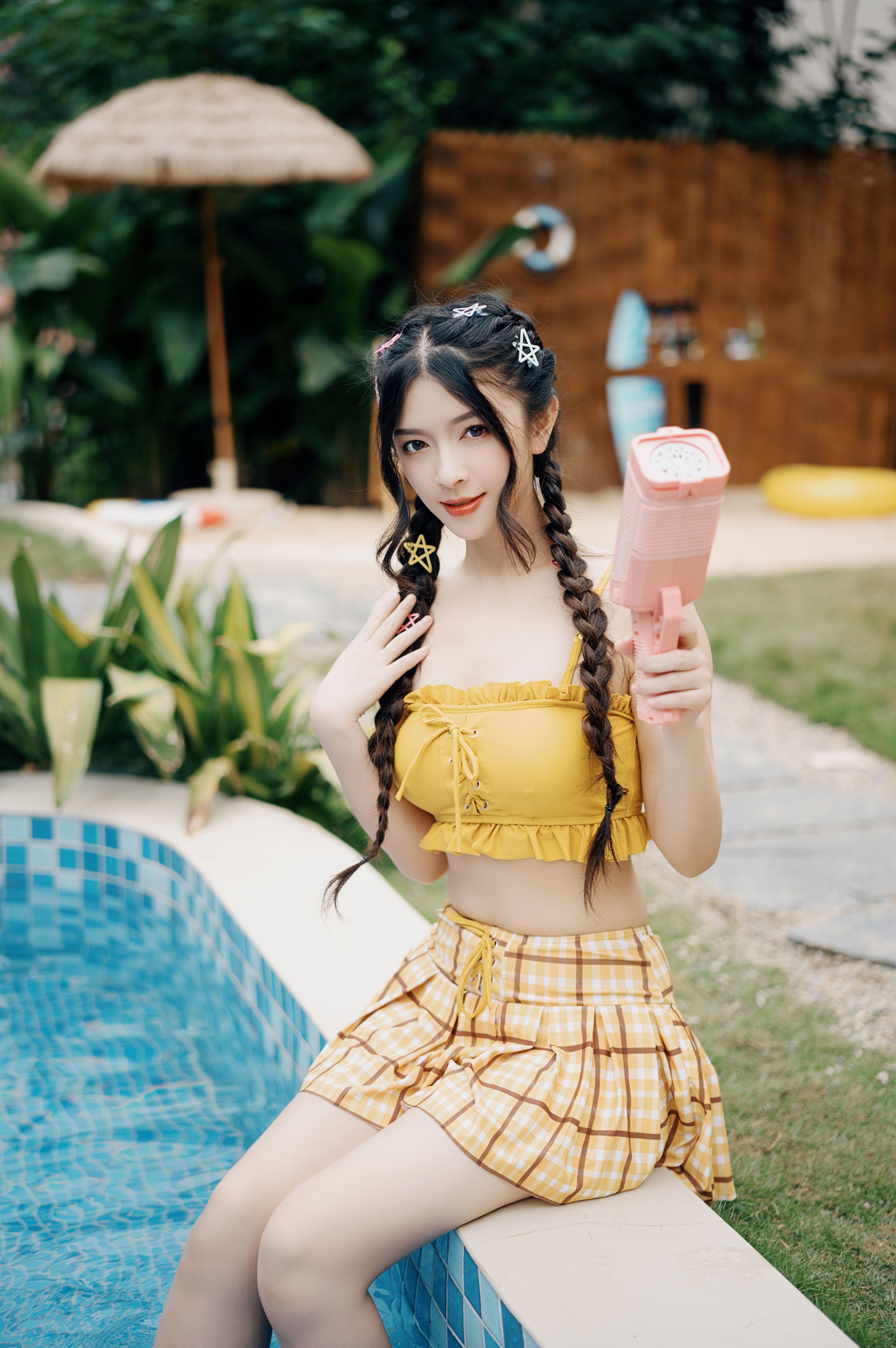 夏之花 夏天 女神 模特 小姐姐 写真 妹子