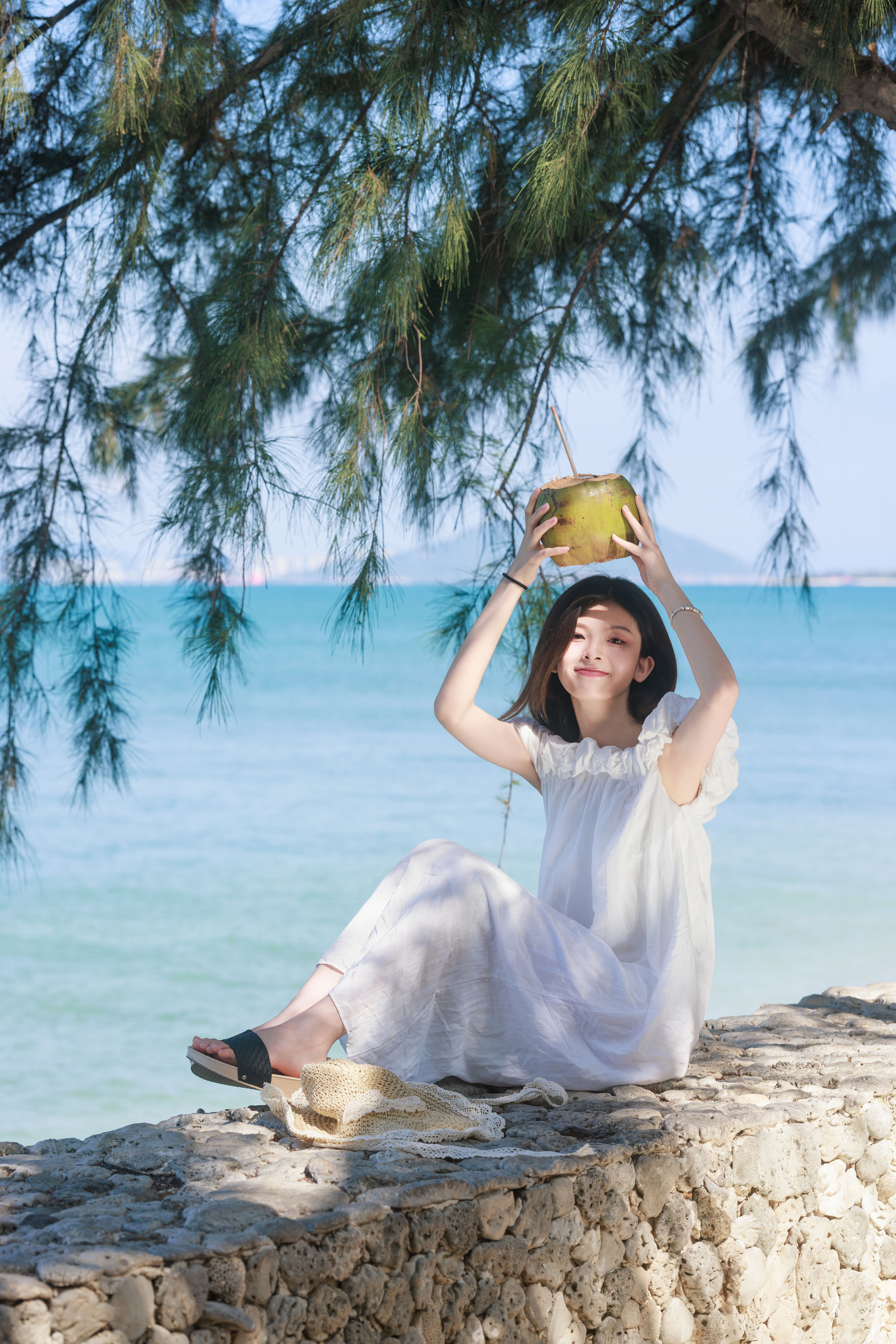 夏日海边 夏天 摄影 妹子 唯美