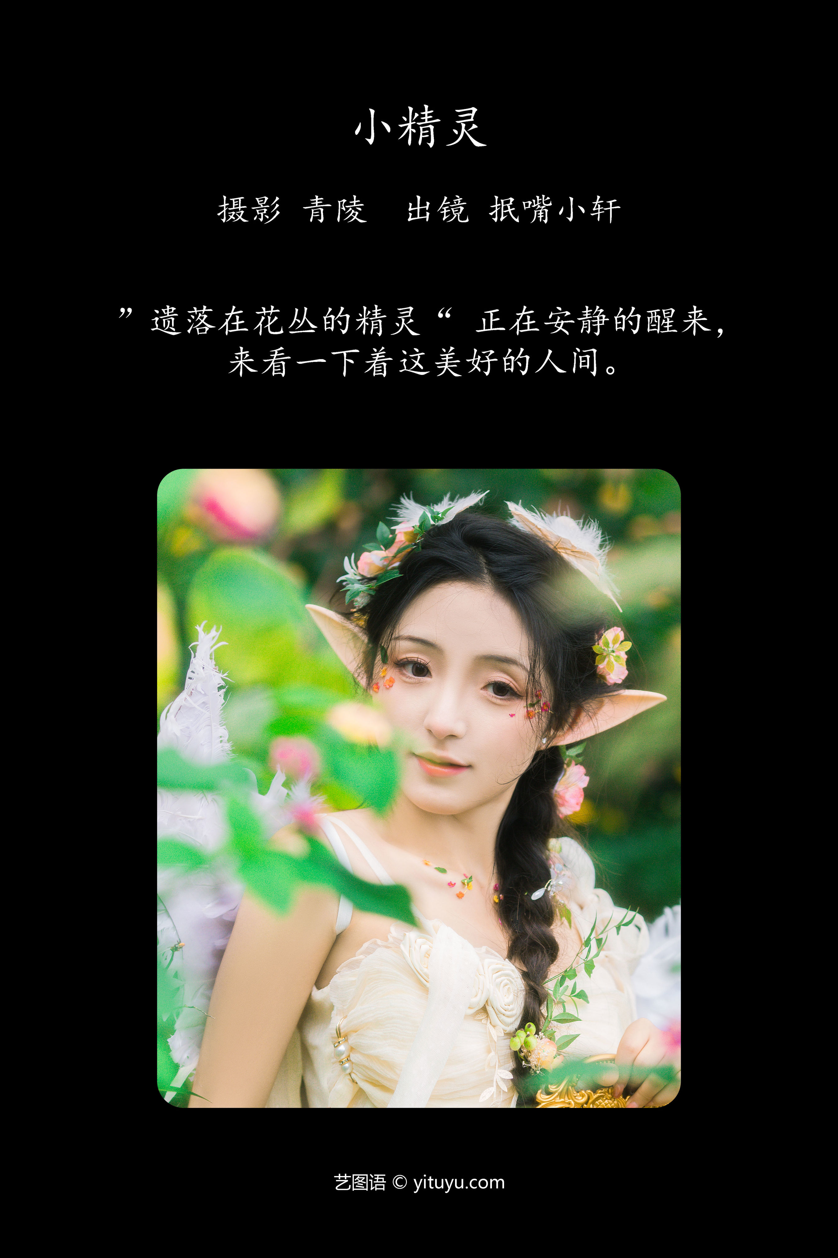 小精灵 精灵 小仙女 小清新 天使 绿色