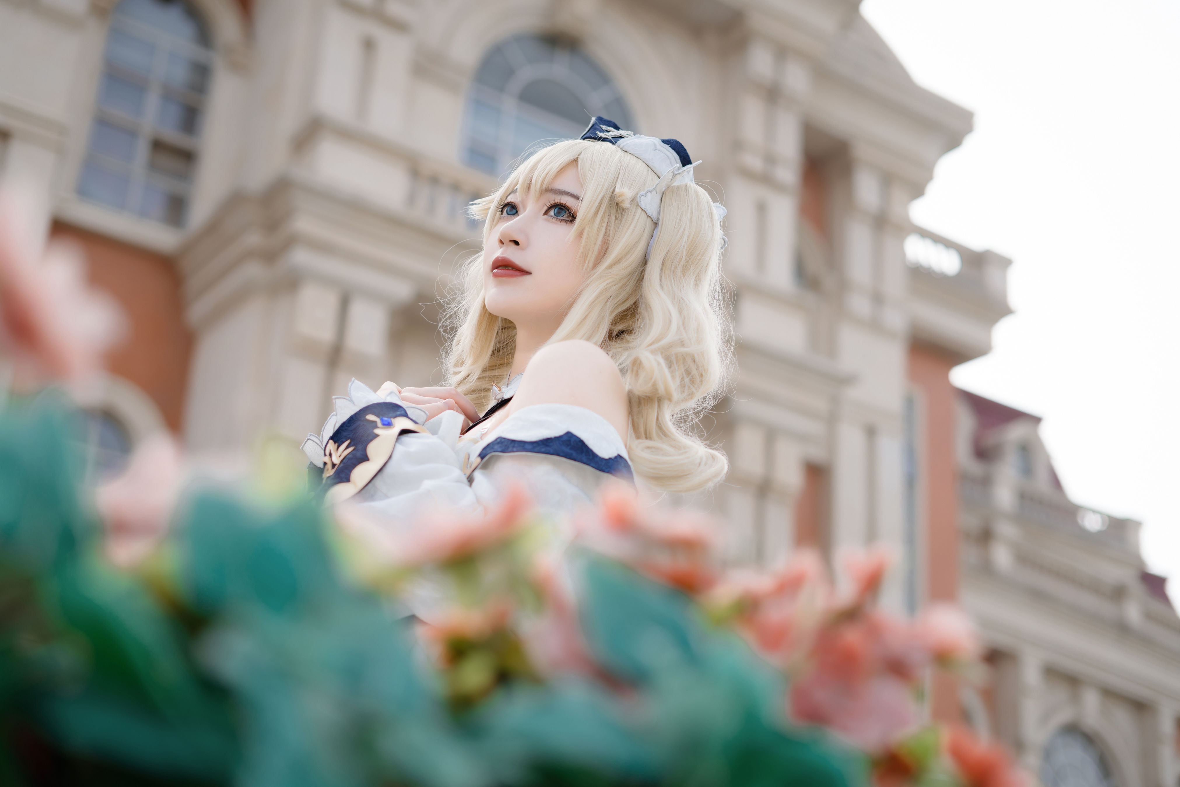 可爱的芭芭拉 可爱 Cosplay 小姐姐 二次元