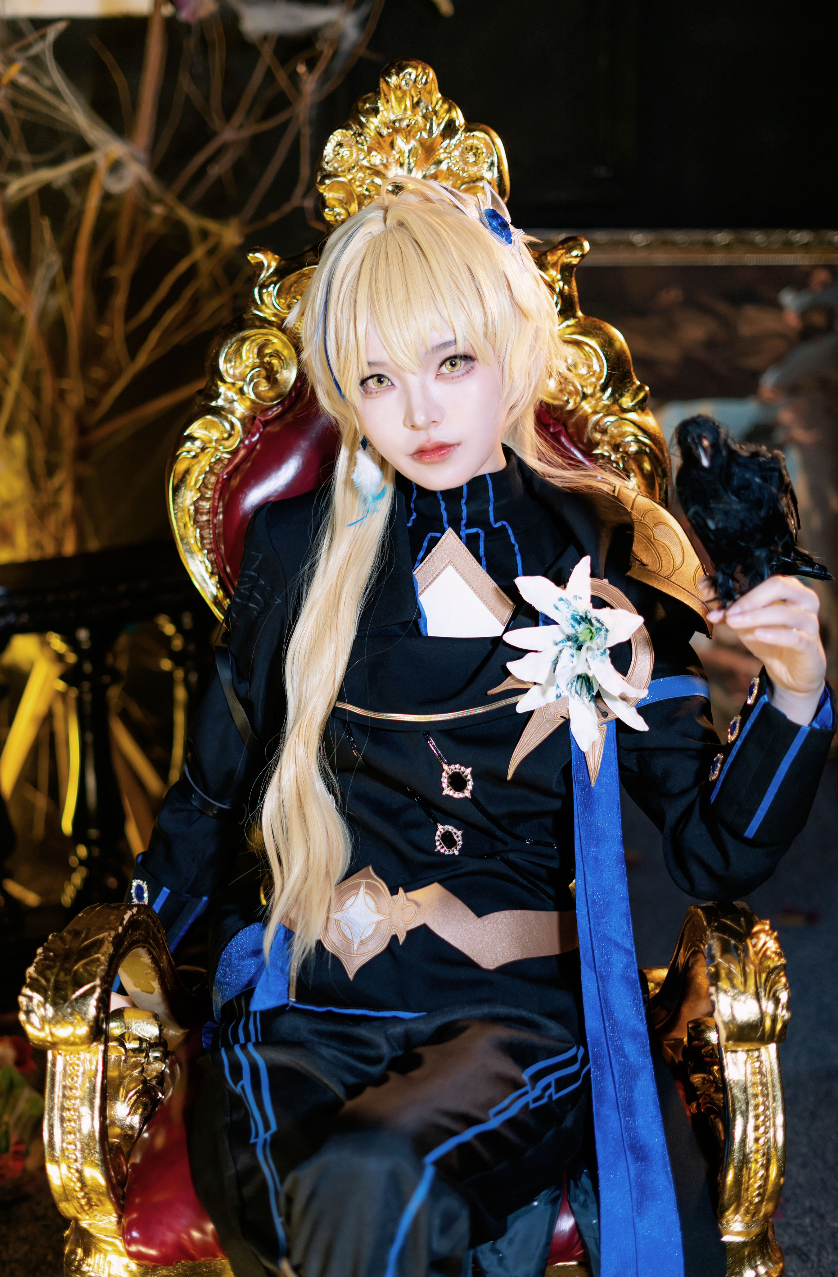 原神深渊双子 二次元 Cosplay 非主流 暗黑