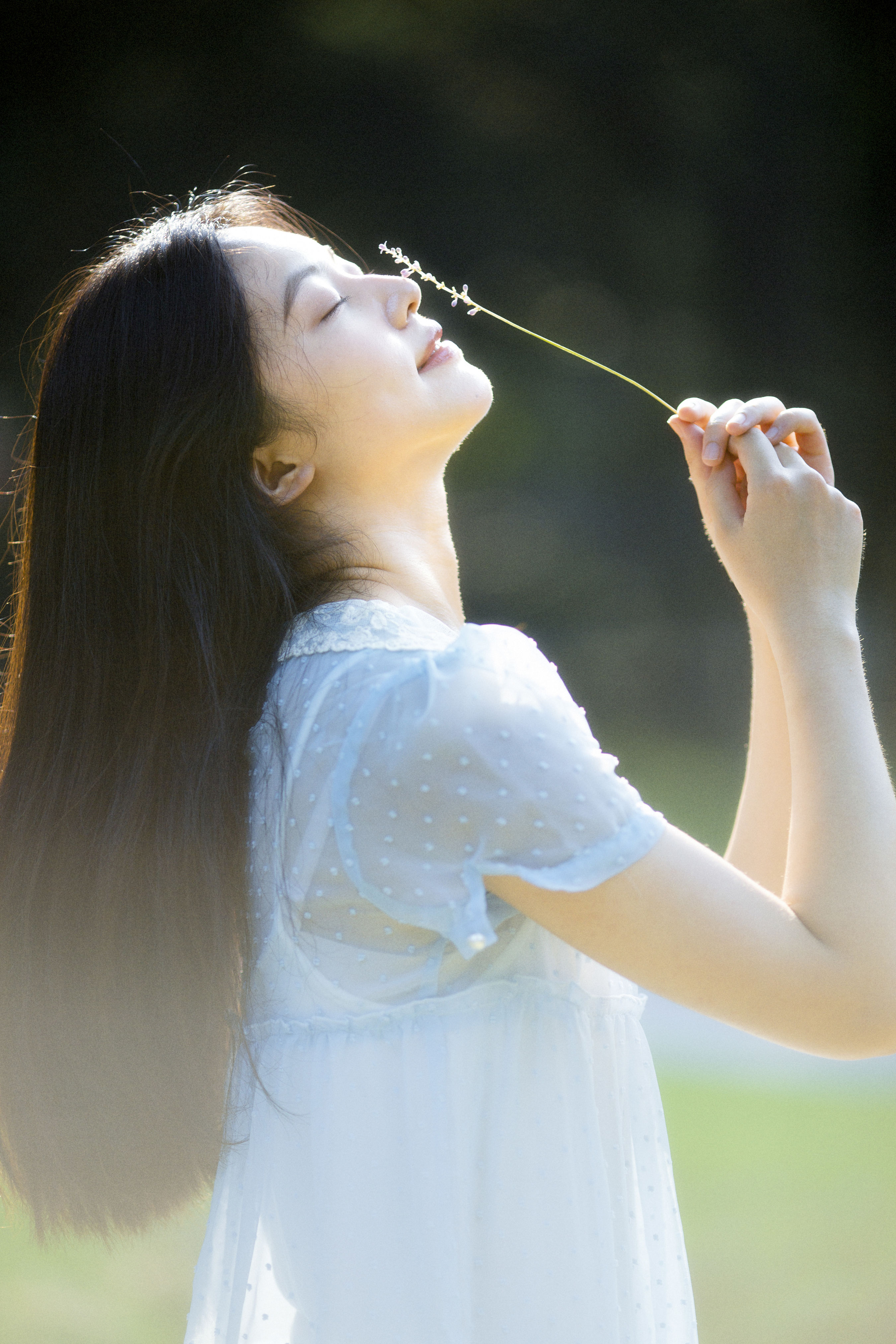 发光的下午 清纯 女神 美女 黑长直 治愈系