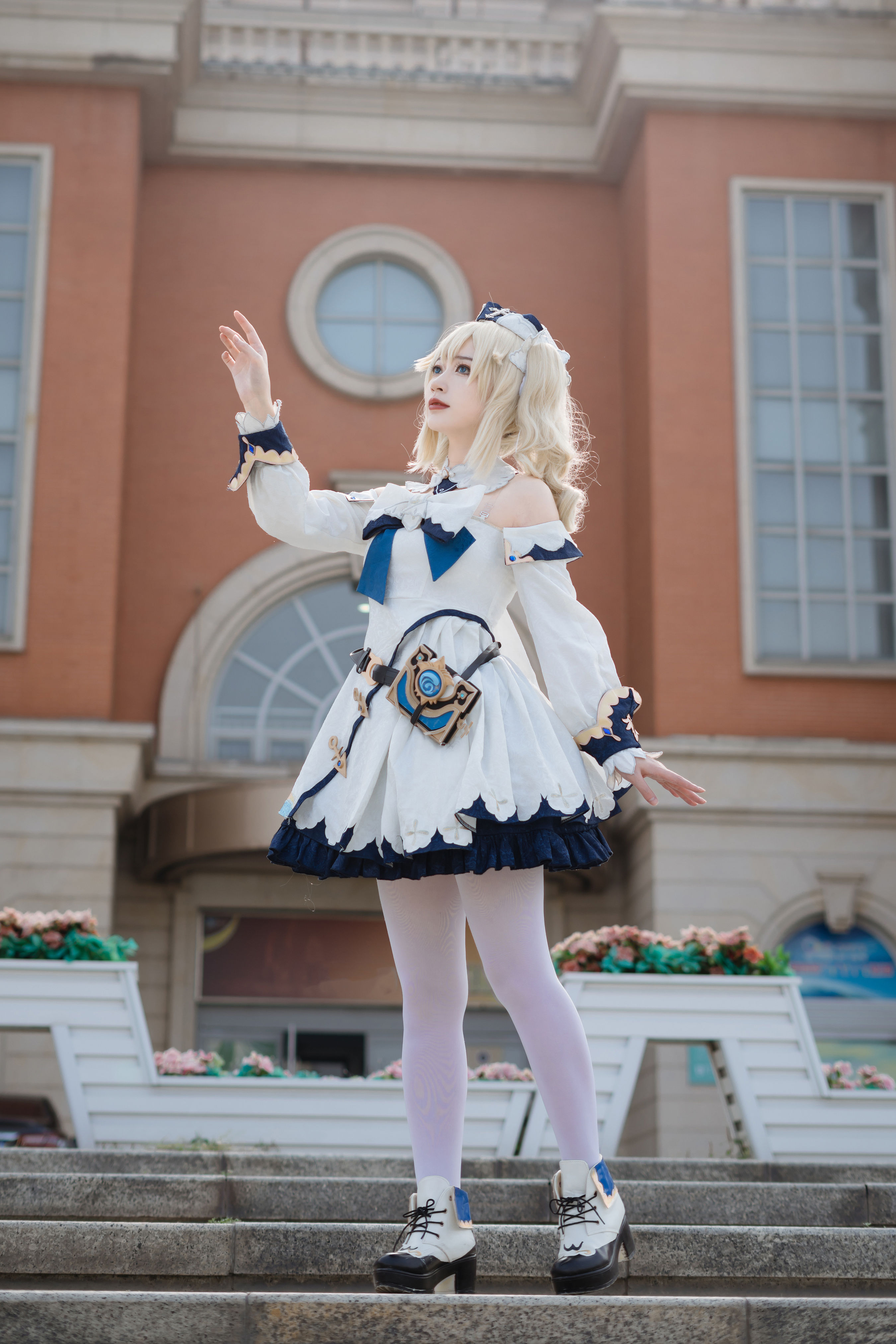 可爱的芭芭拉 可爱 Cosplay 小姐姐 二次元