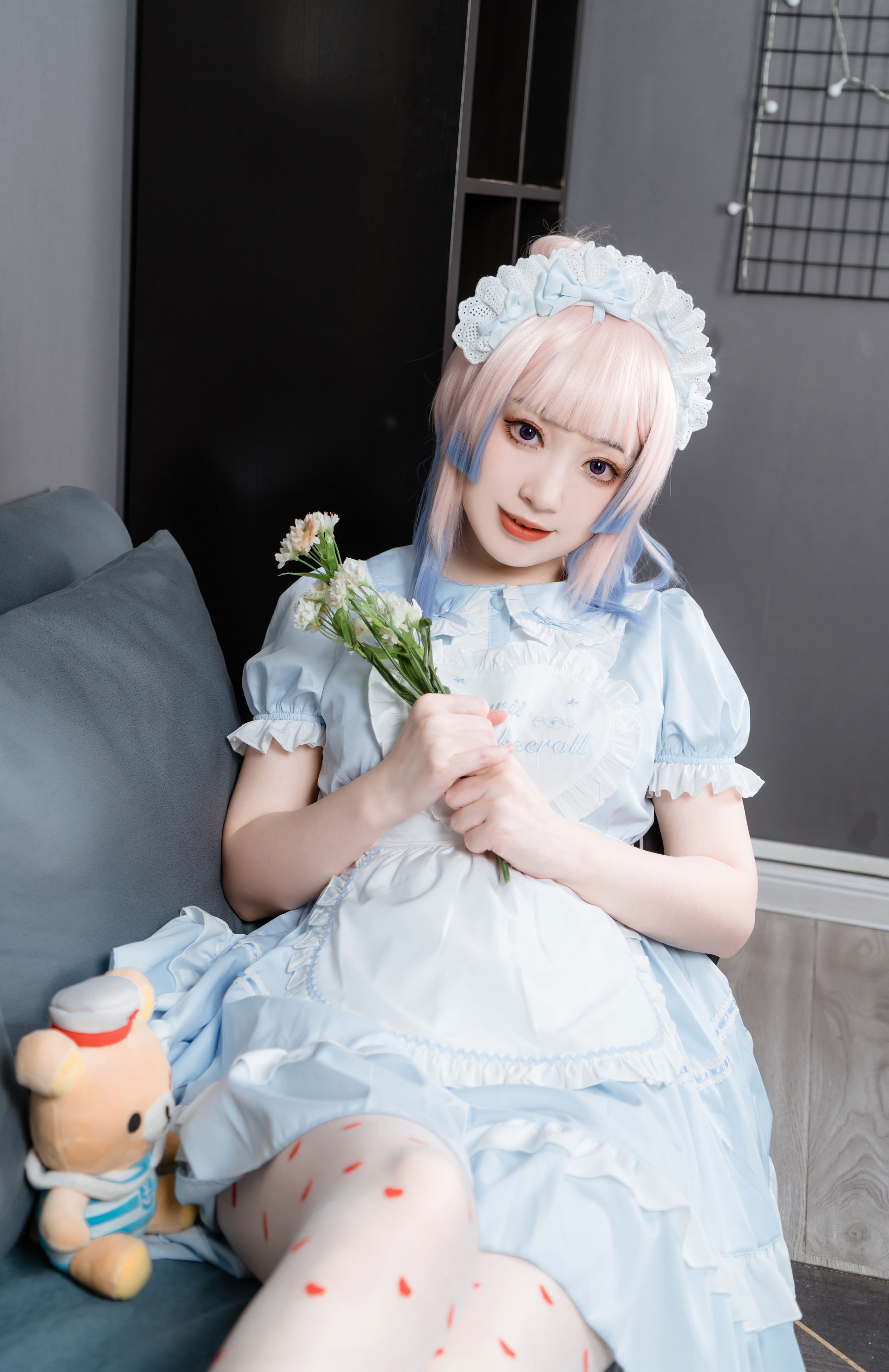 心海女仆装 Cosplay 二次元 女仆 制服 美少女