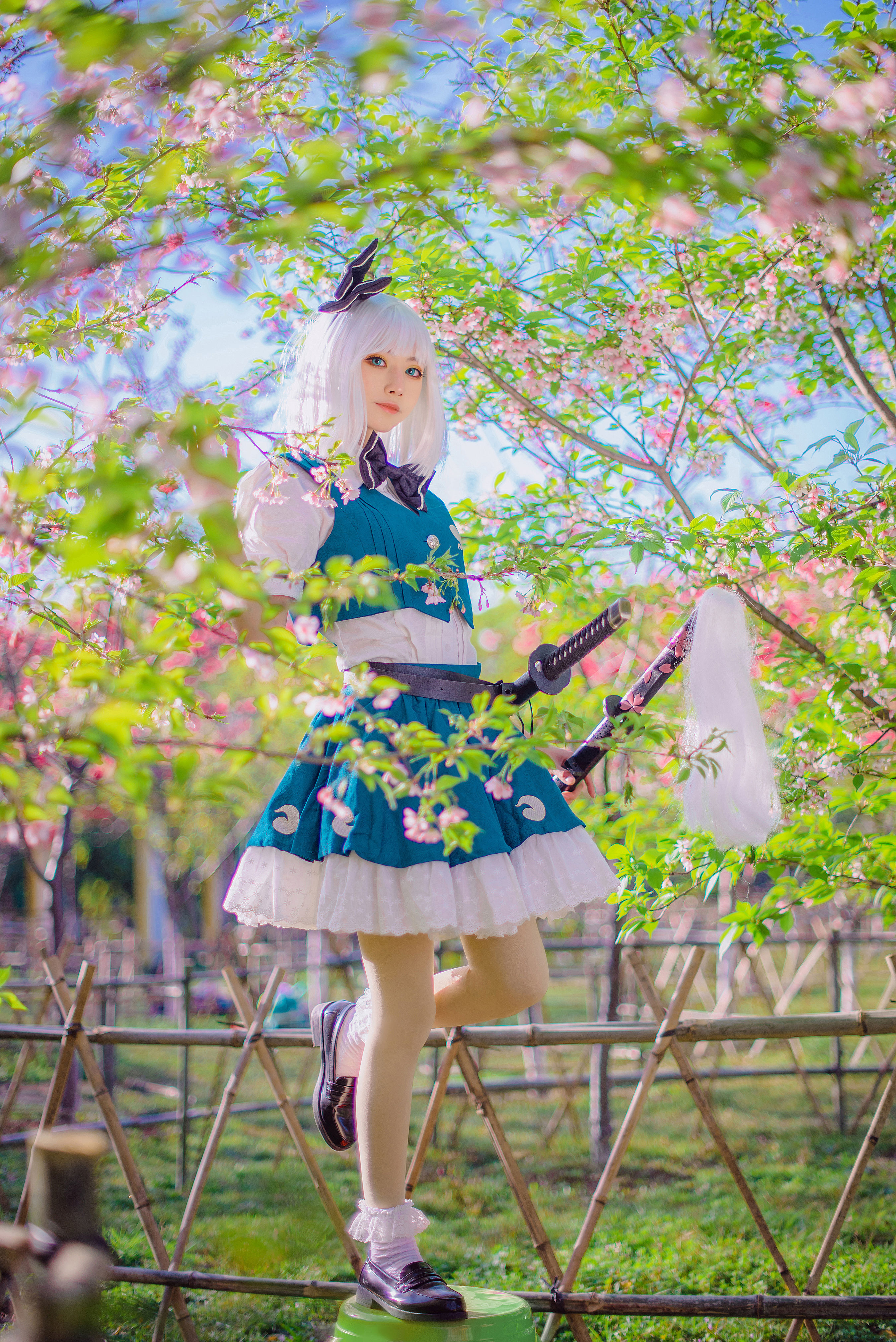 灵魂妖梦 Cosplay 二次元 美少女 元气