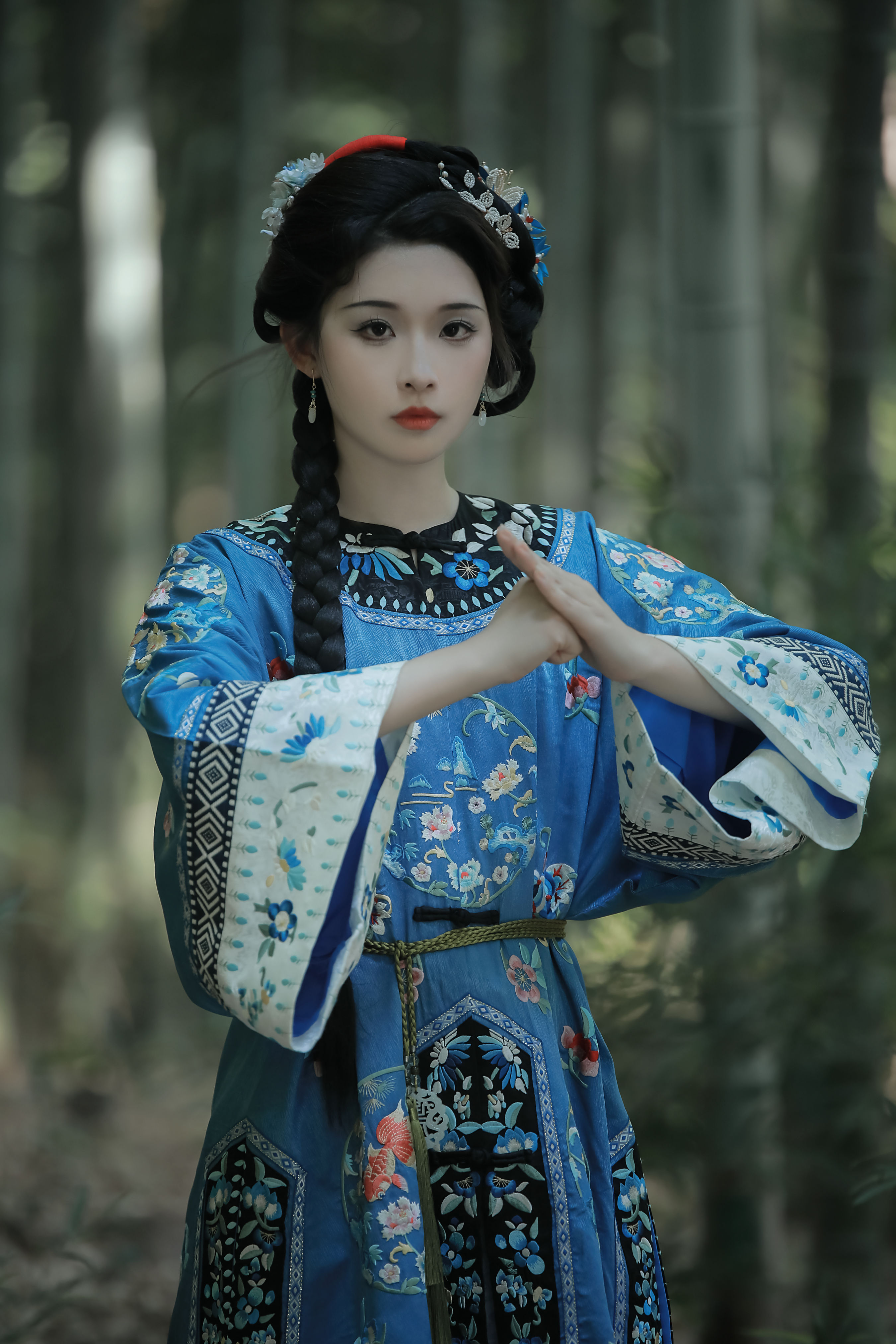 苗翠花 竹林 姑娘 古代 女侠 武侠