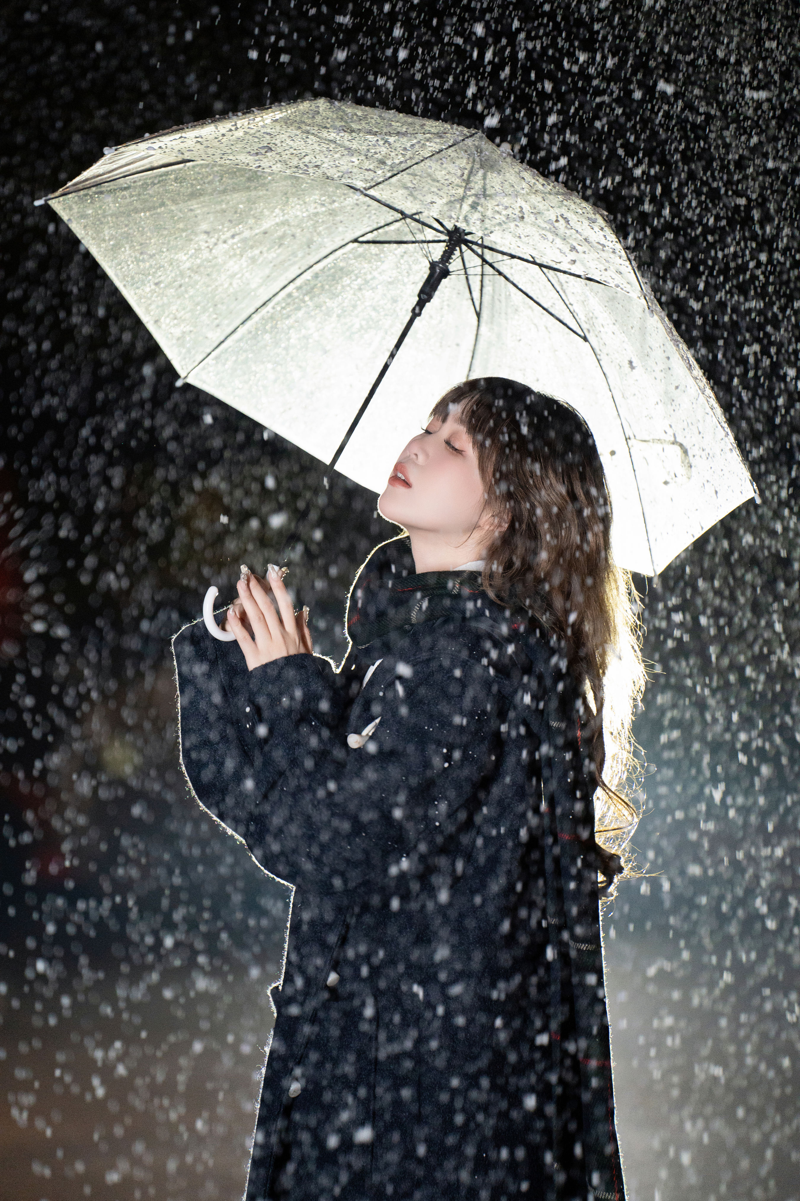 我期待的不是雪 冬天 雪景 妹子 甜美 街拍