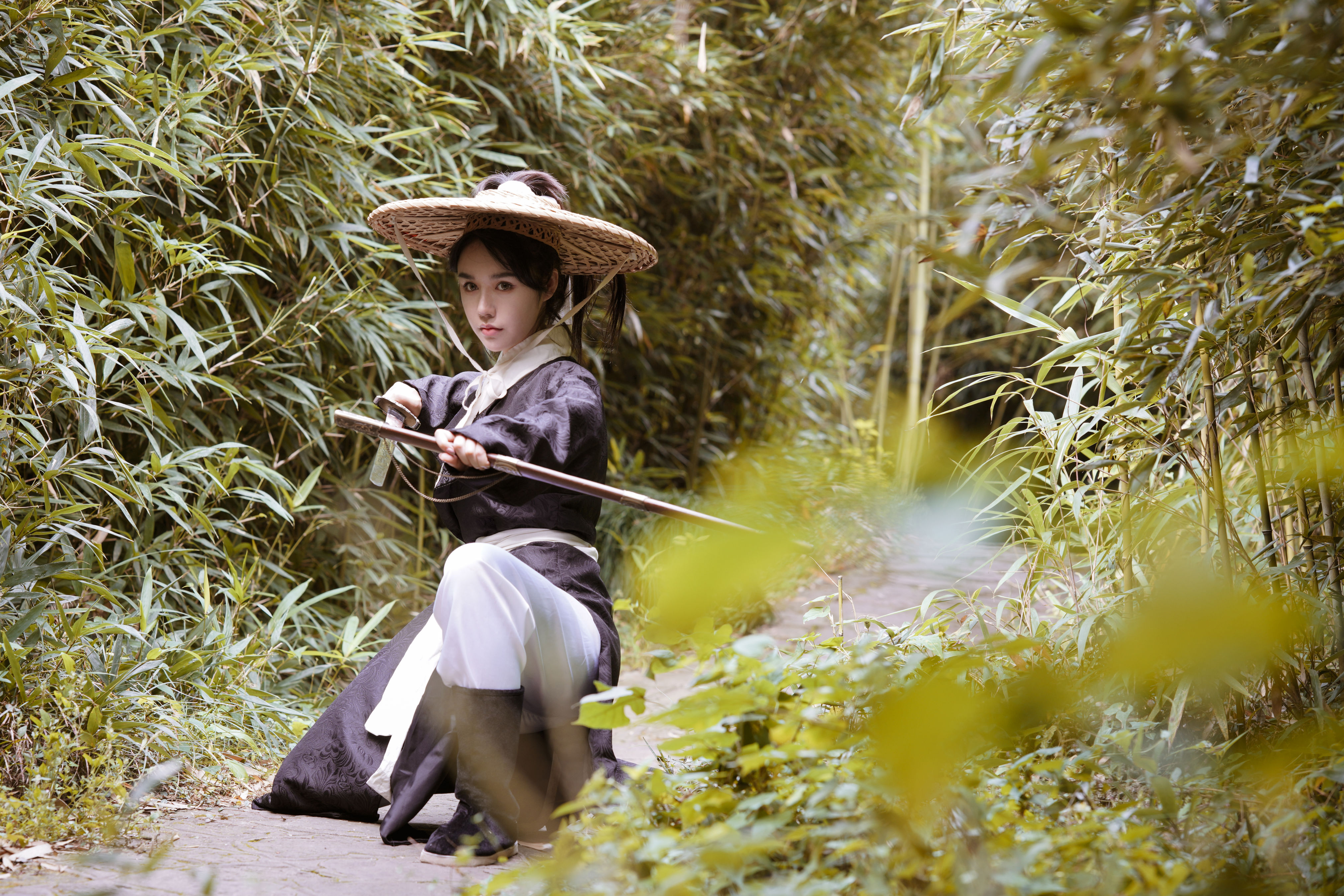 卧虎藏龙 古风 女侠 武侠 江湖 竹林