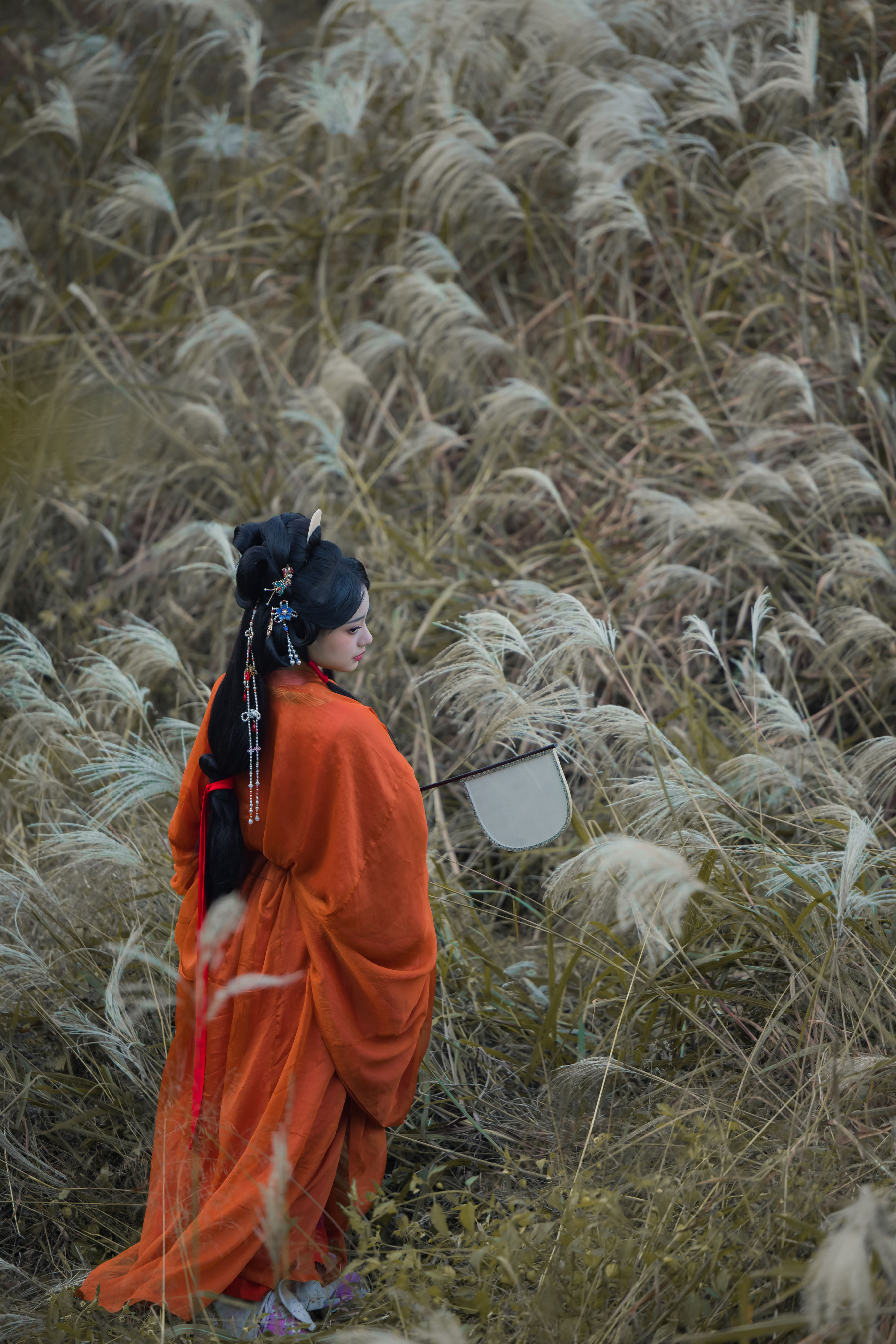 蒹葭苍苍 摄影 意境 古风 人物 氛围感