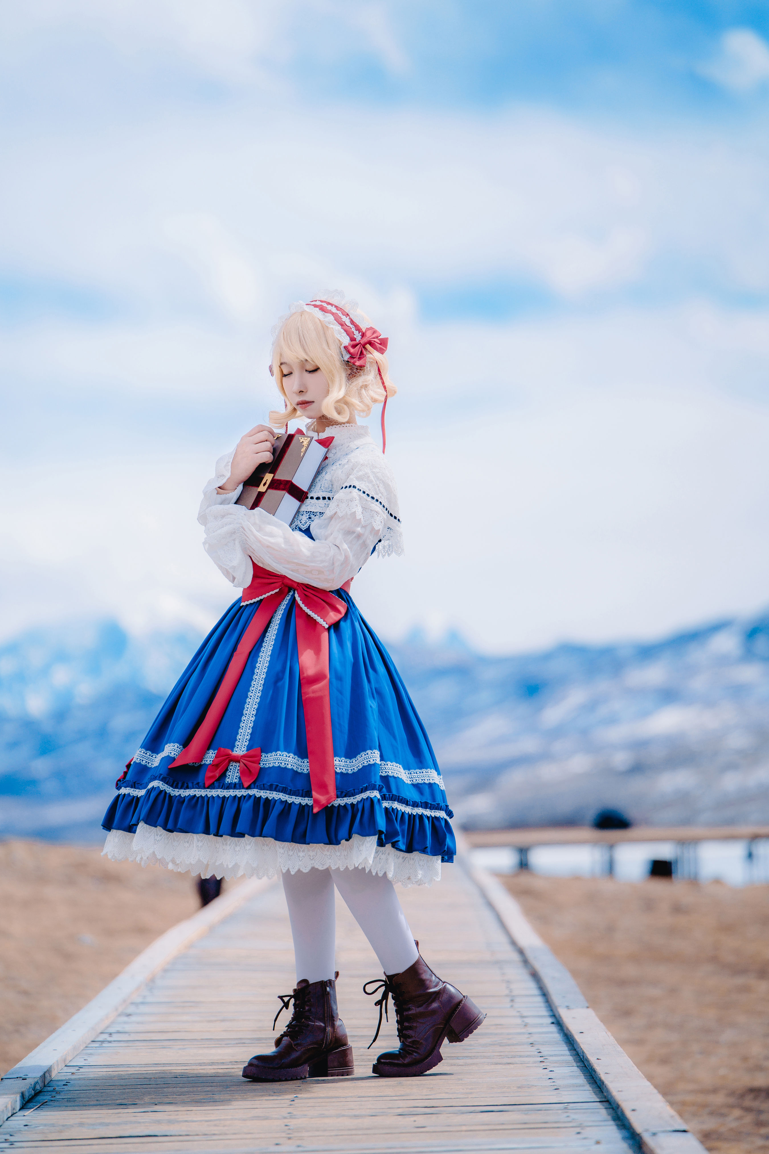 爱丽丝 二次元 洛丽塔 Cosplay 美少女 可爱