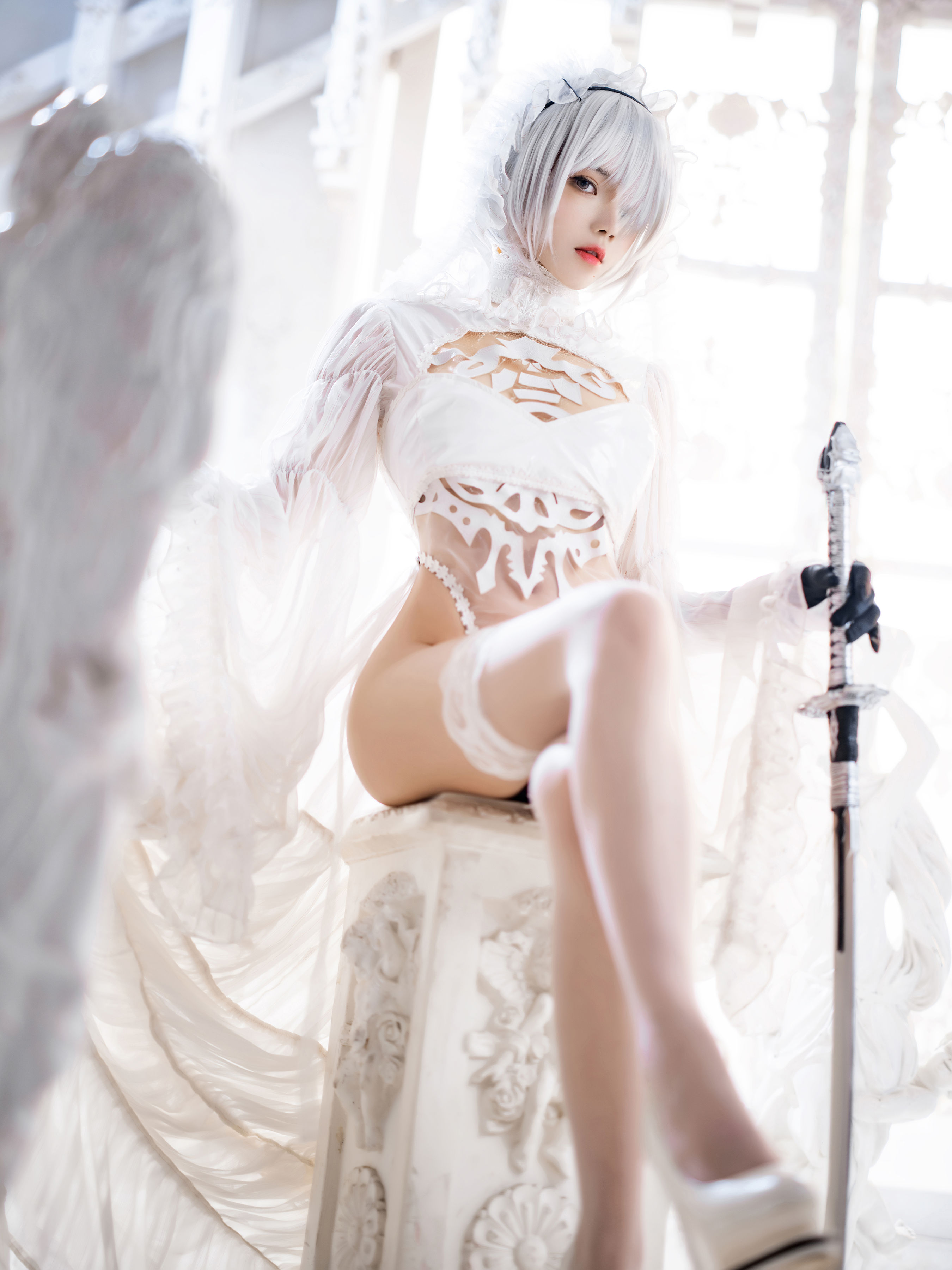 2B花嫁COSPLAY Cosplay 二次元 福利 私房摄影 美少女