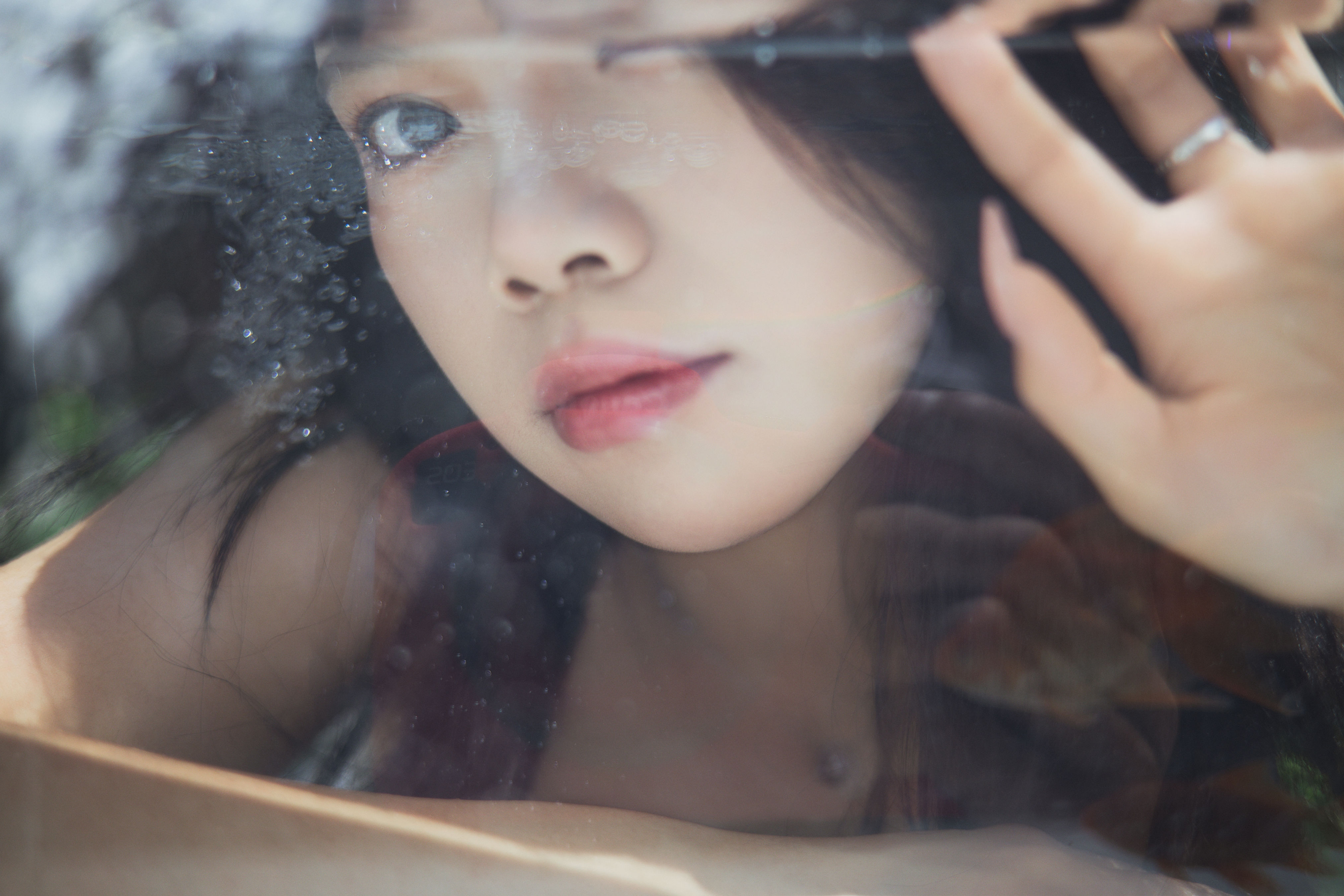 花间里，你是我的夏天 夏天 花 妹子 写真 养眼