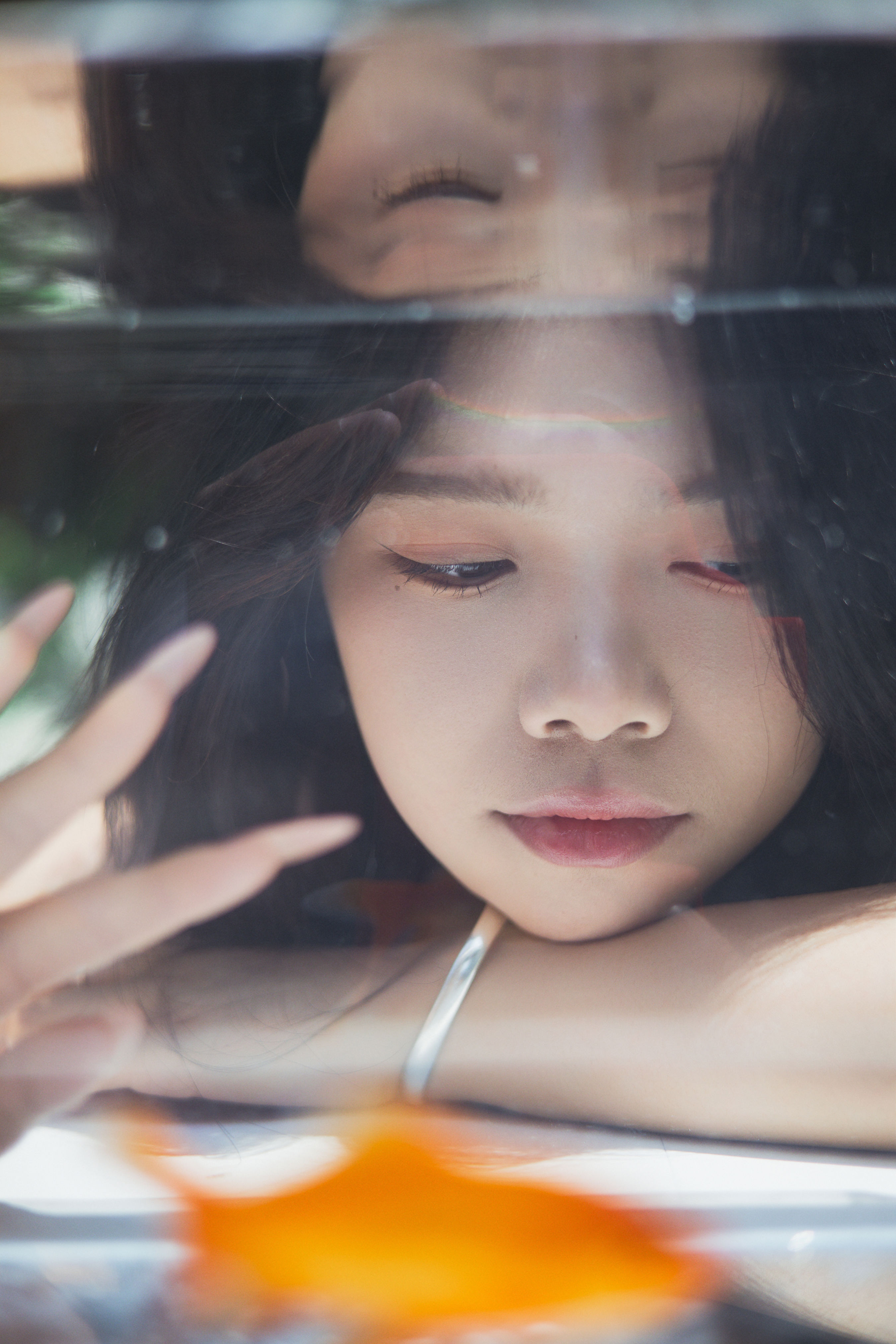 花间里，你是我的夏天 夏天 花 妹子 写真 养眼